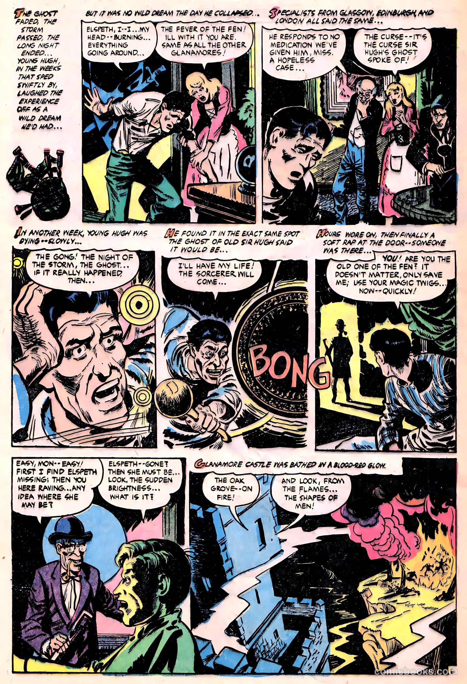 Ghost Comics #8 (1953) — page 32 of 36