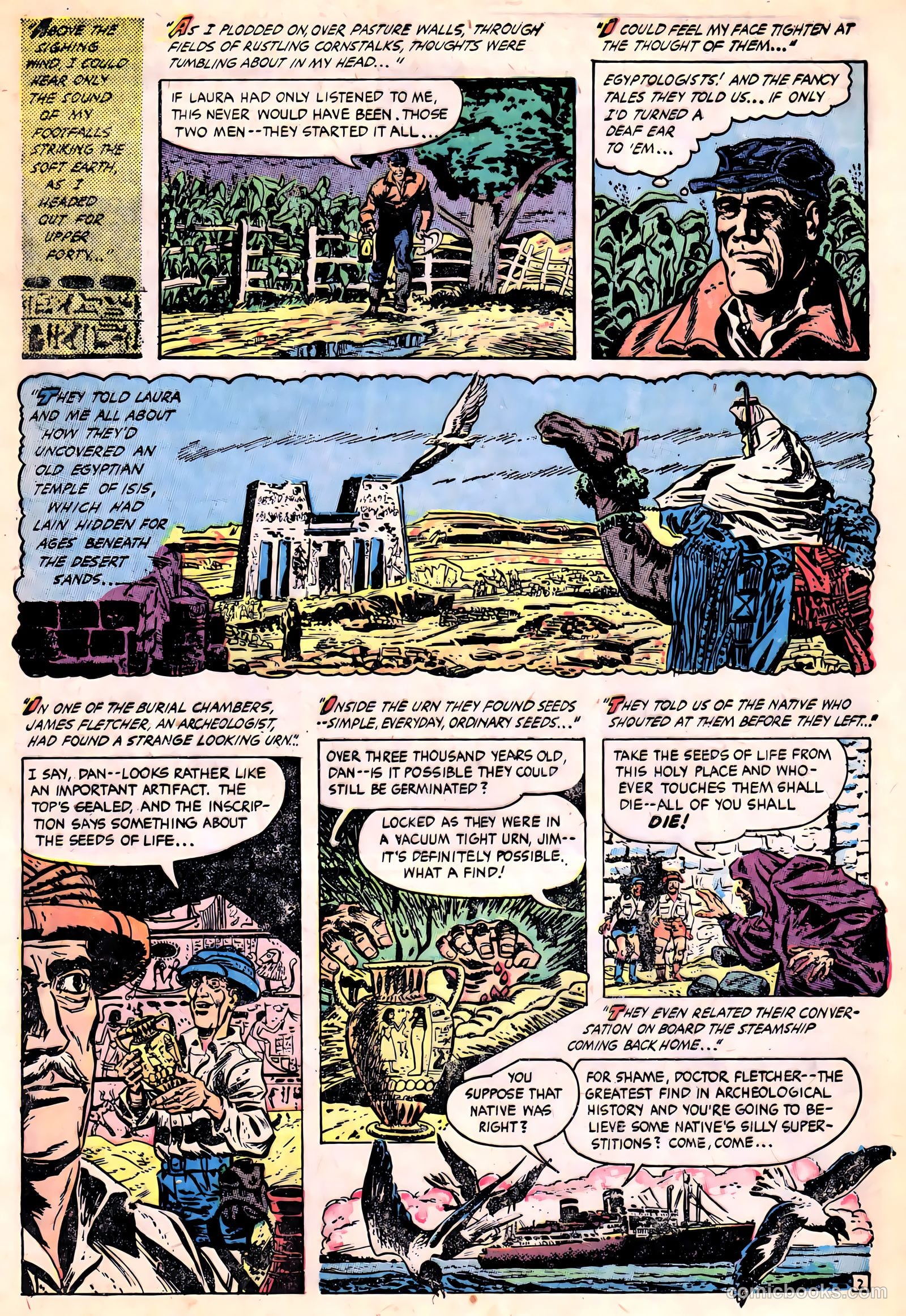 Ghost Comics #9 (1953) — page 5 of 36