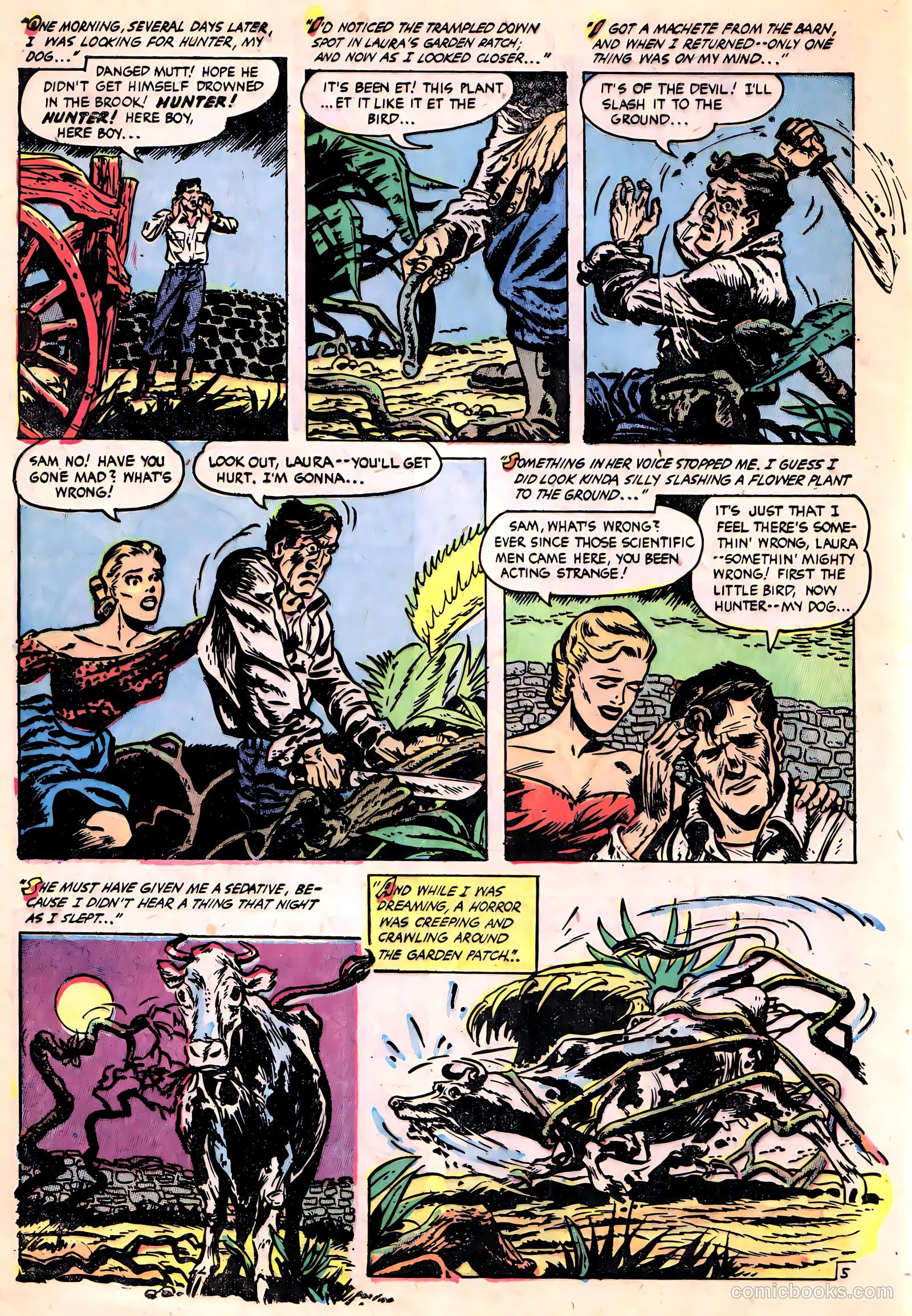 Ghost Comics #9 (1953) — page 8 of 36