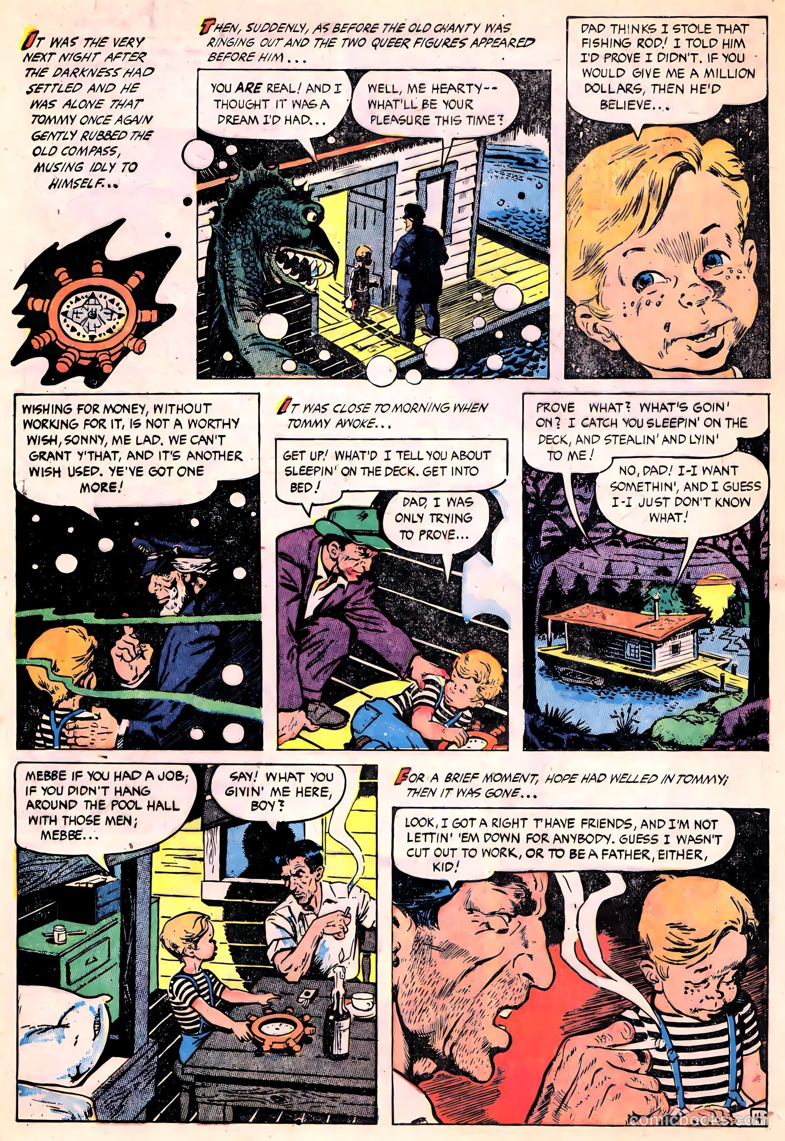 Ghost Comics #9 (1953) — page 32 of 36