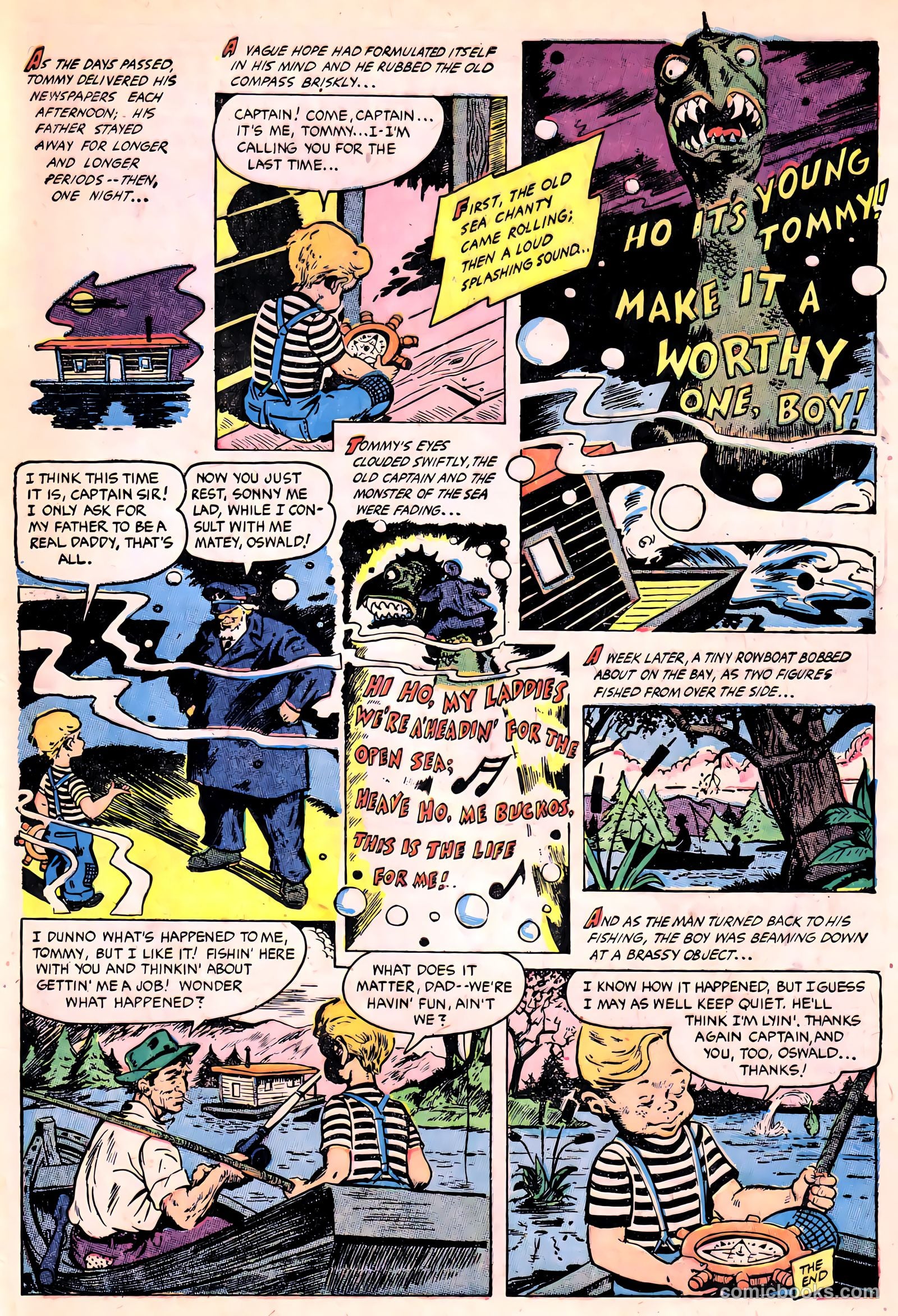 Ghost Comics #9 (1953) — page 33 of 36
