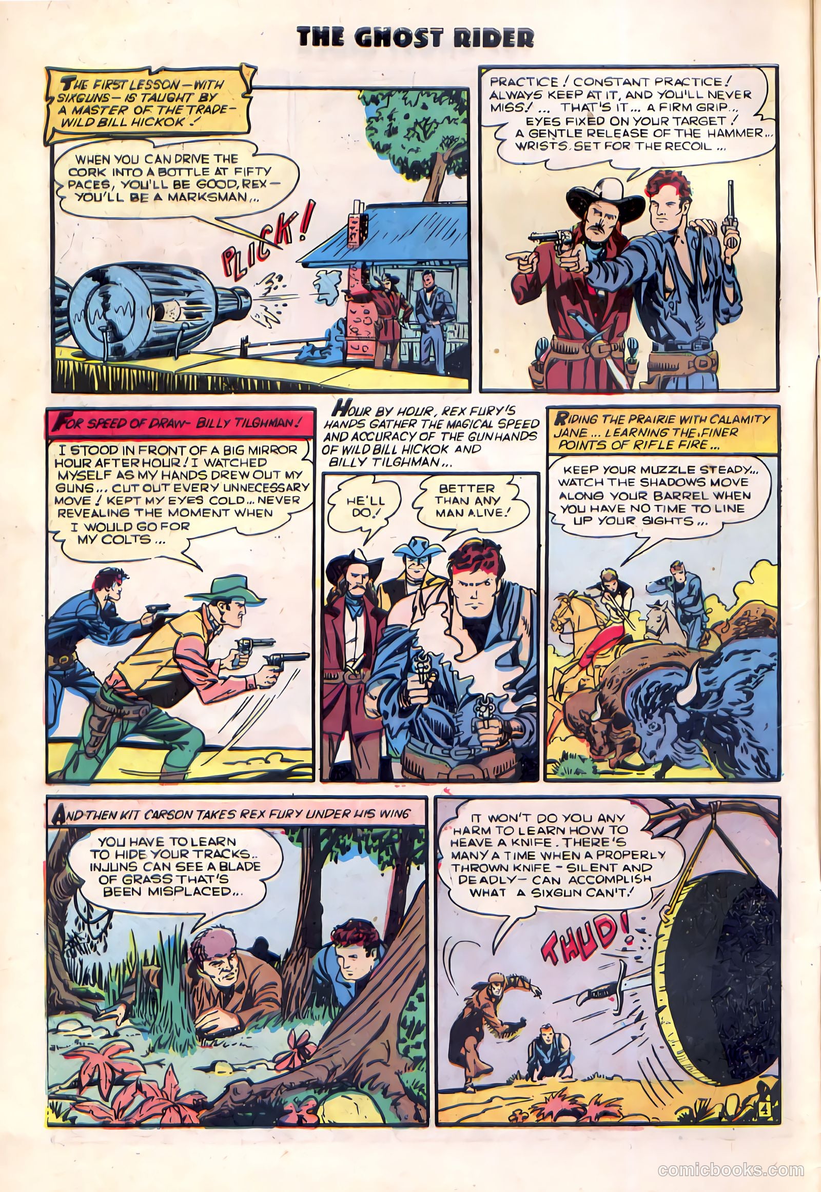 Ghost Rider #1 (1950) — page 6 of 36