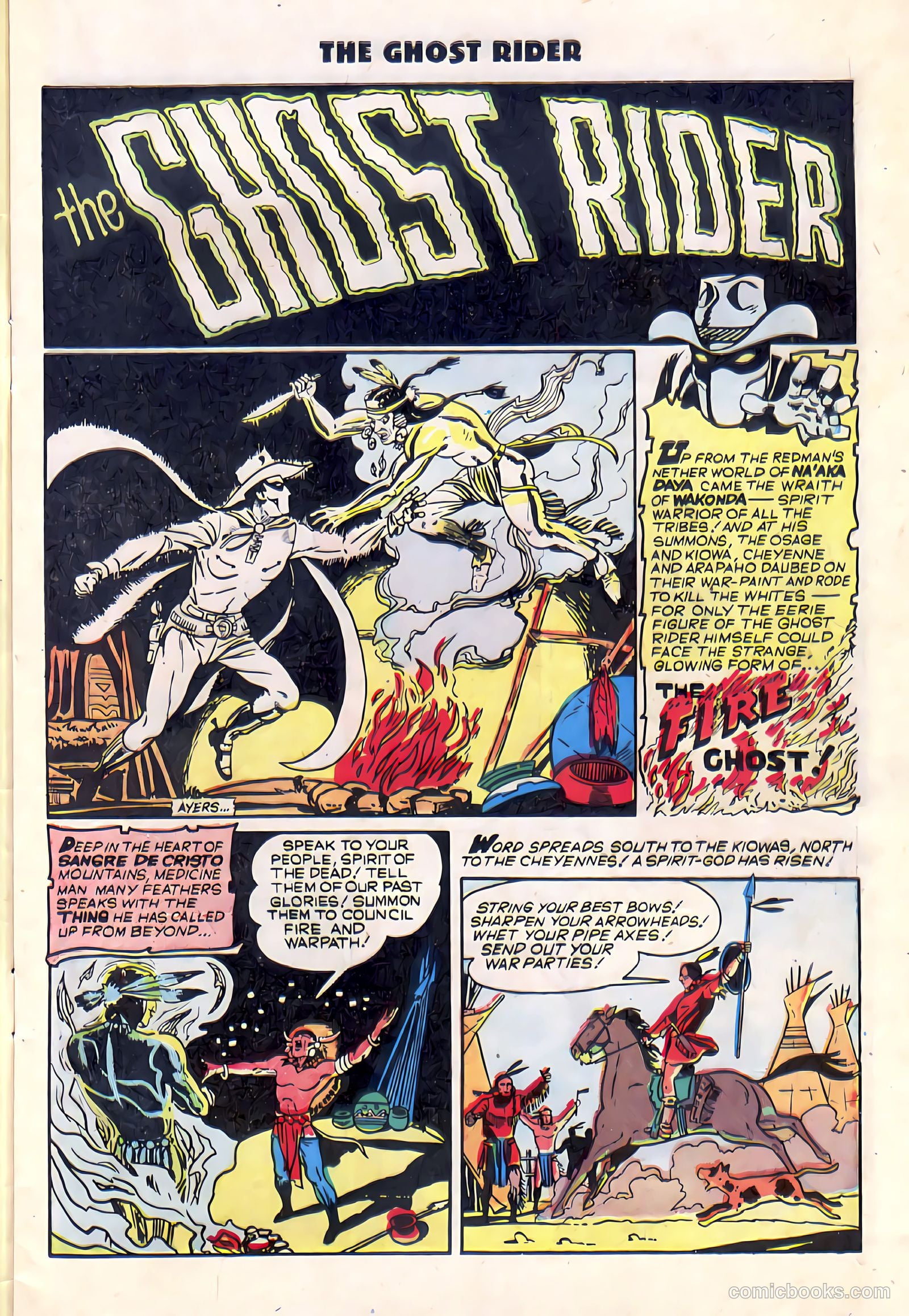 Ghost Rider #1 (1950) — page 9 of 36