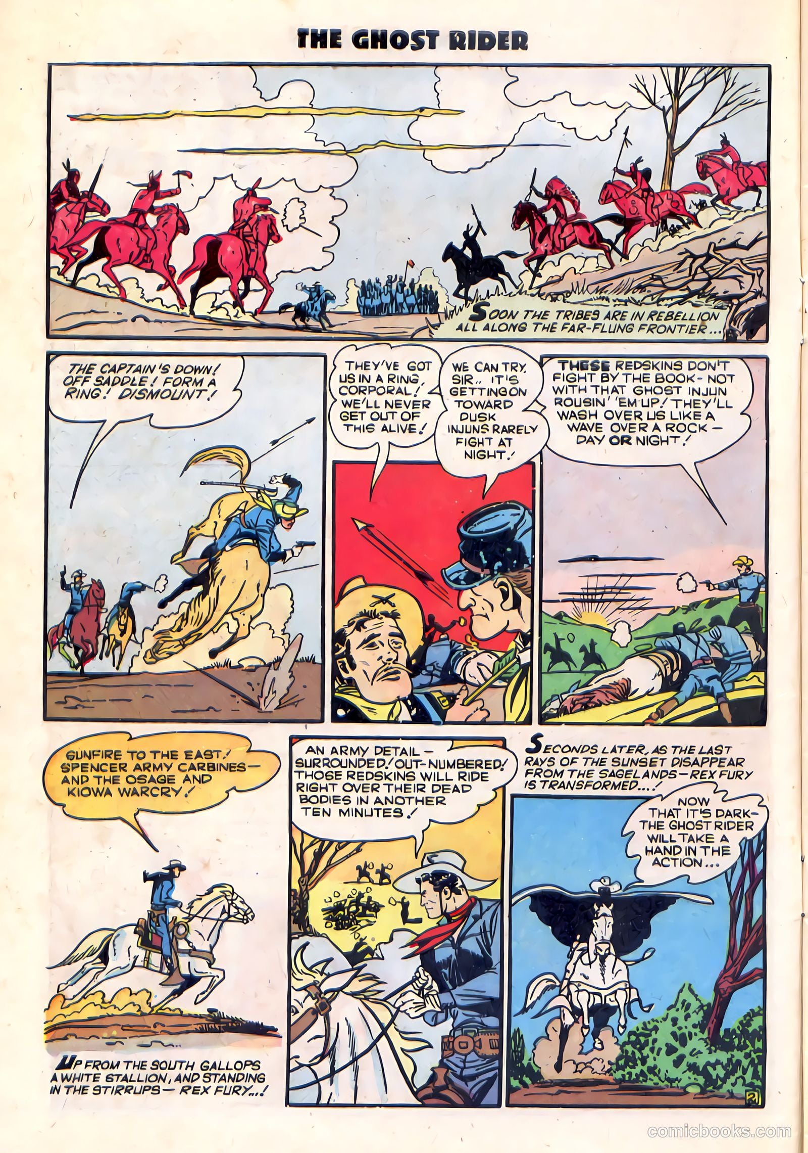Ghost Rider #1 (1950) — page 10 of 36