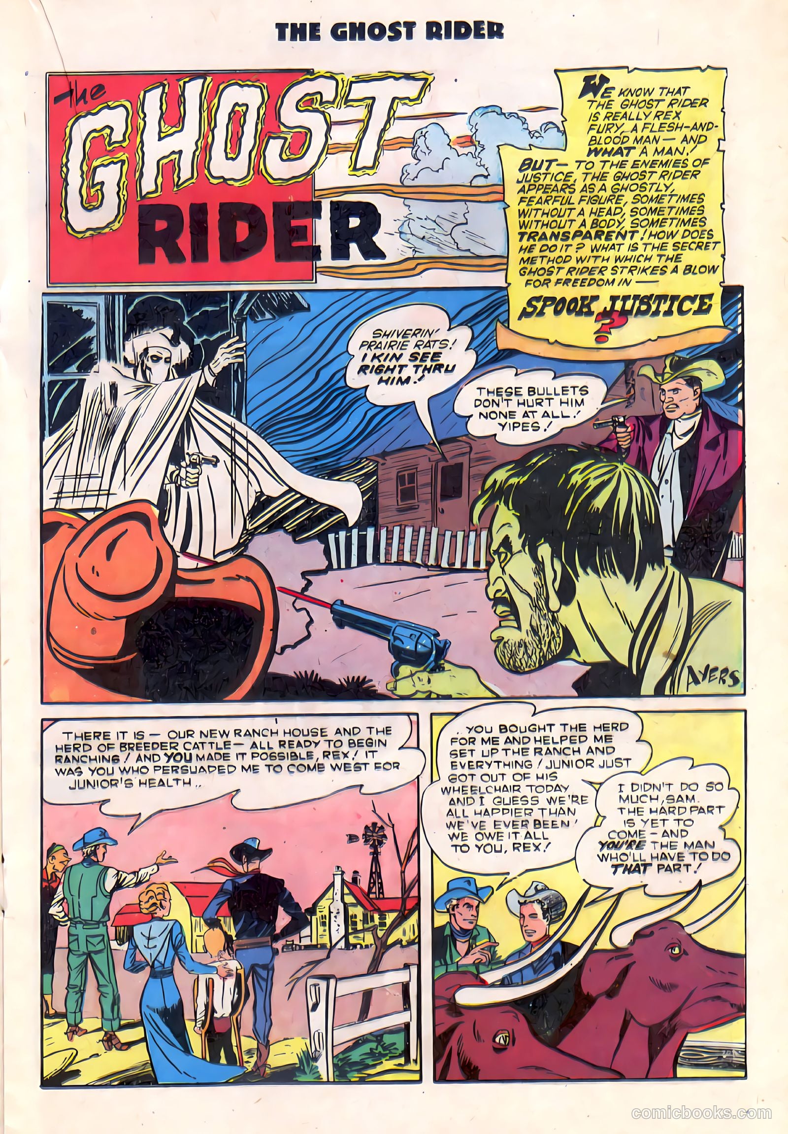 Ghost Rider #1 (1950) — page 17 of 36