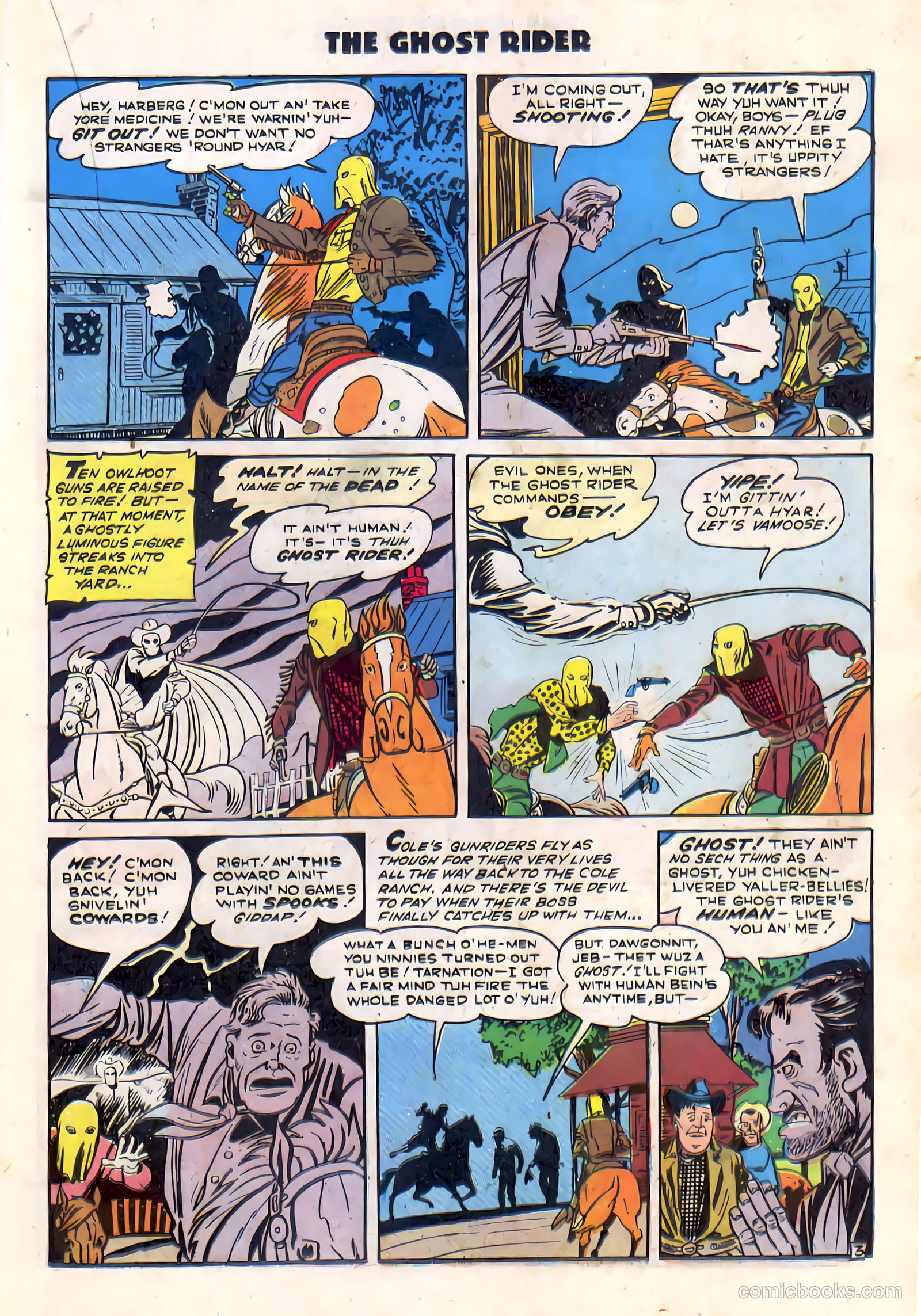 Ghost Rider #1 (1950) — page 19 of 36