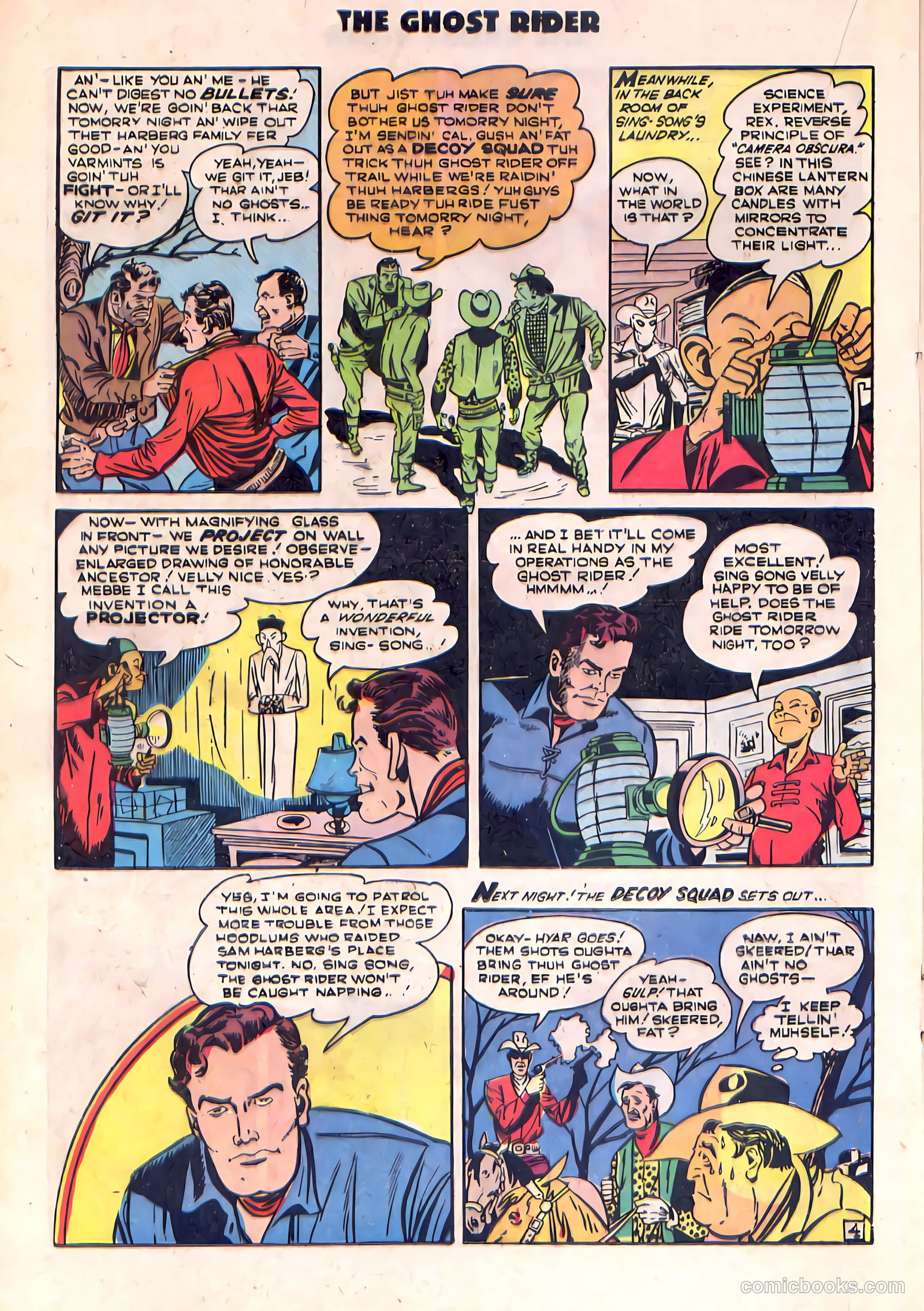 Ghost Rider #1 (1950) — page 20 of 36