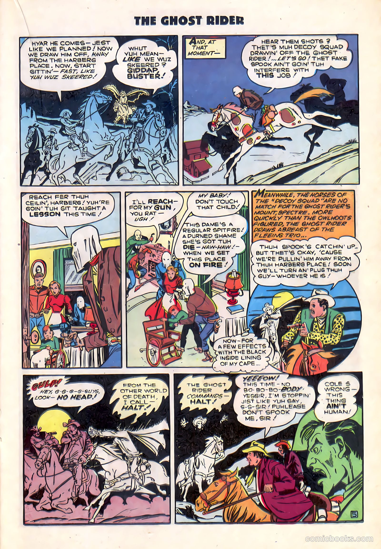 Ghost Rider #1 (1950) — page 21 of 36