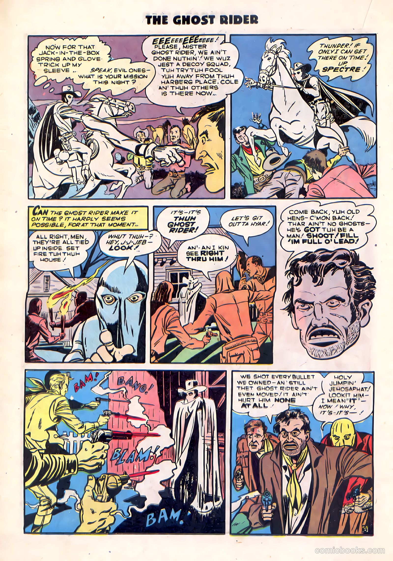 Ghost Rider #1 (1950) — page 22 of 36
