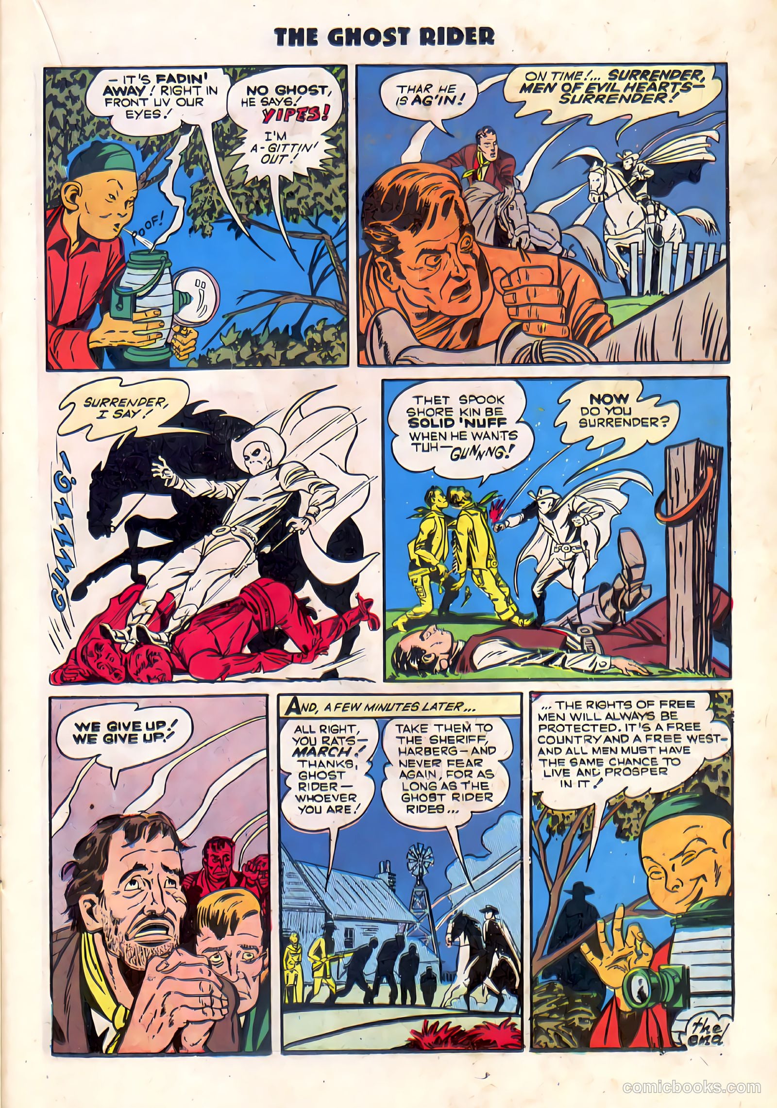 Ghost Rider #1 (1950) — page 23 of 36