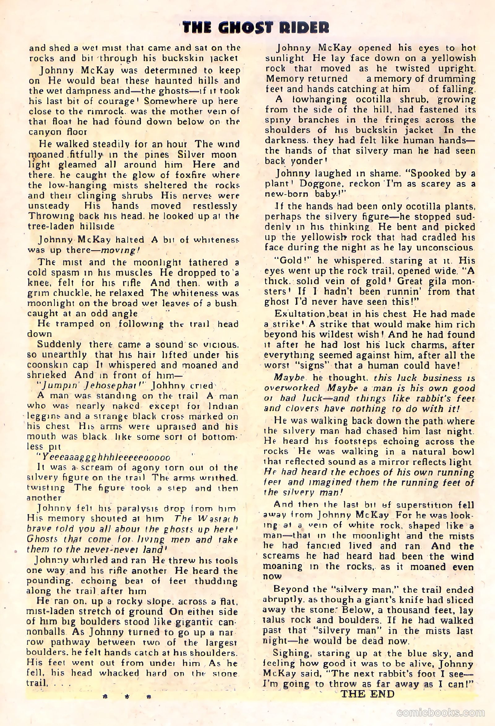 Ghost Rider #1 (1950) — page 26 of 36