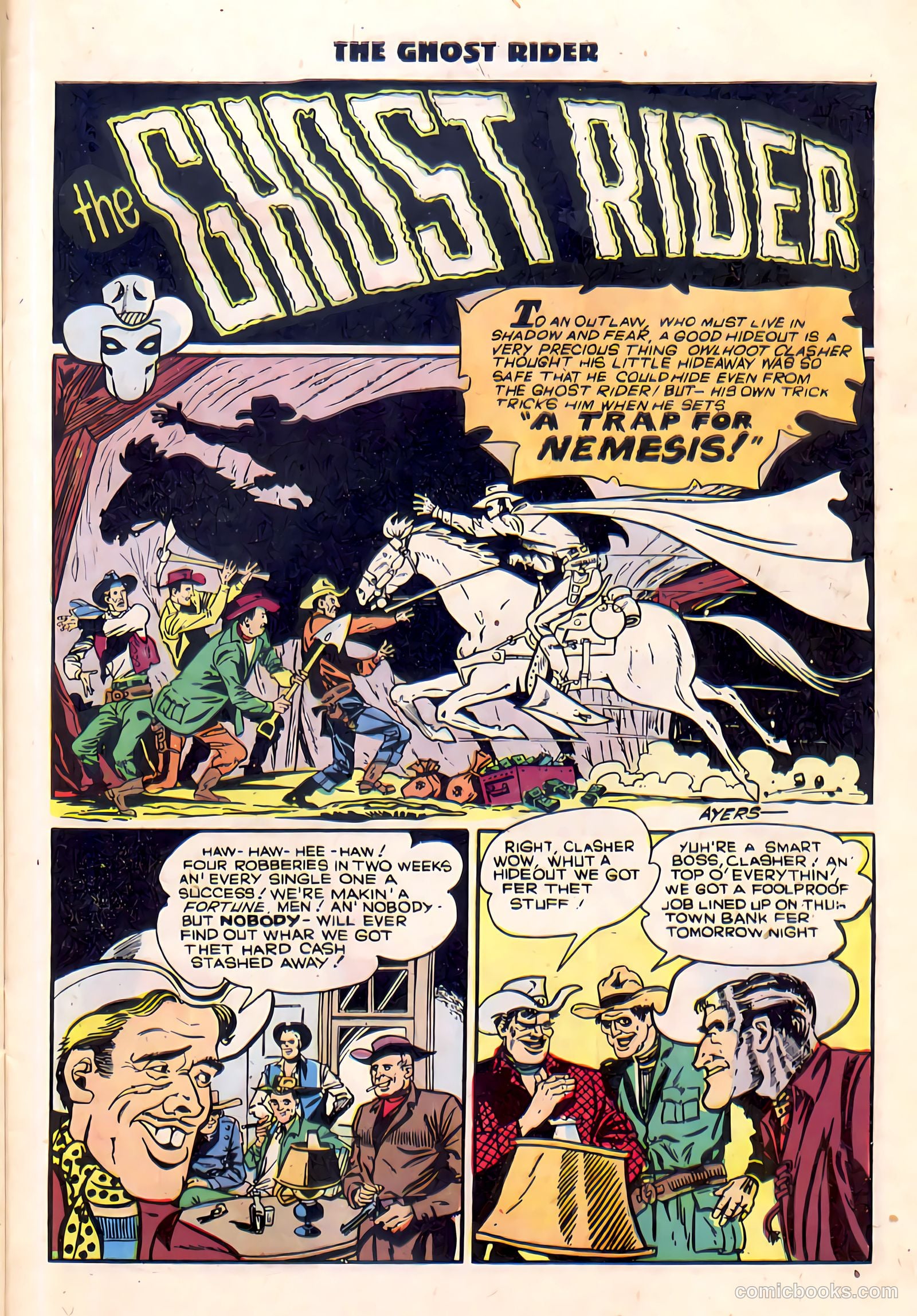 Ghost Rider #1 (1950) — page 27 of 36