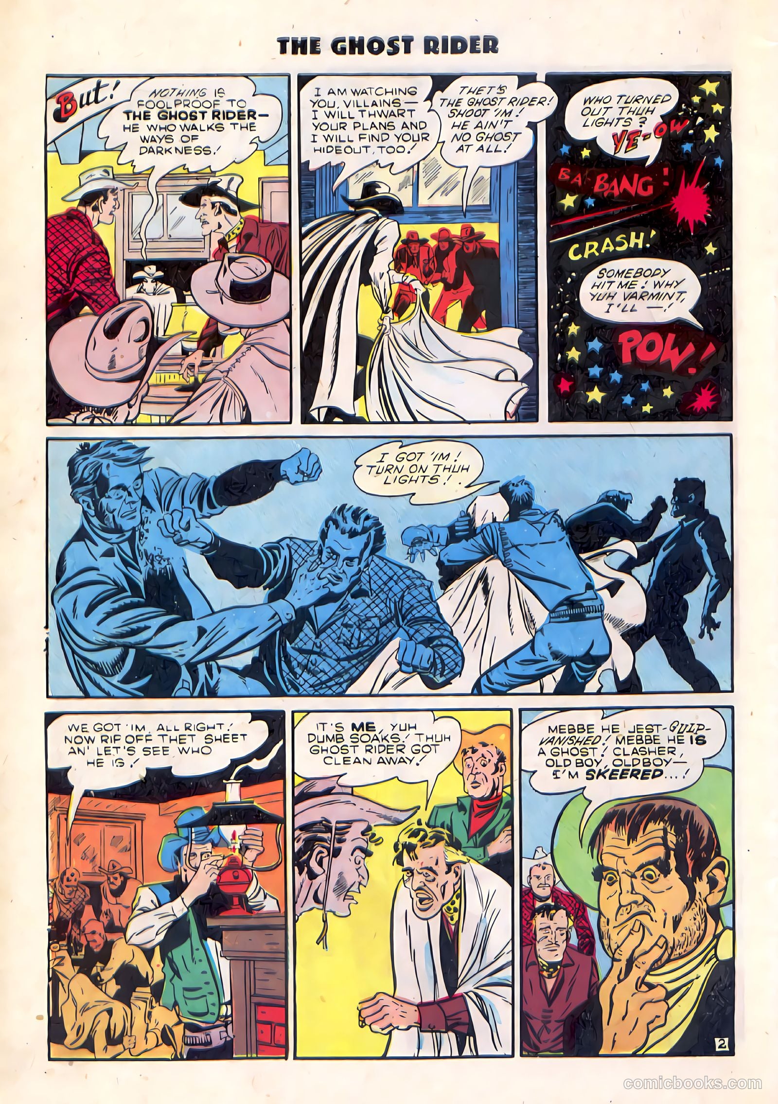 Ghost Rider #1 (1950) — page 28 of 36