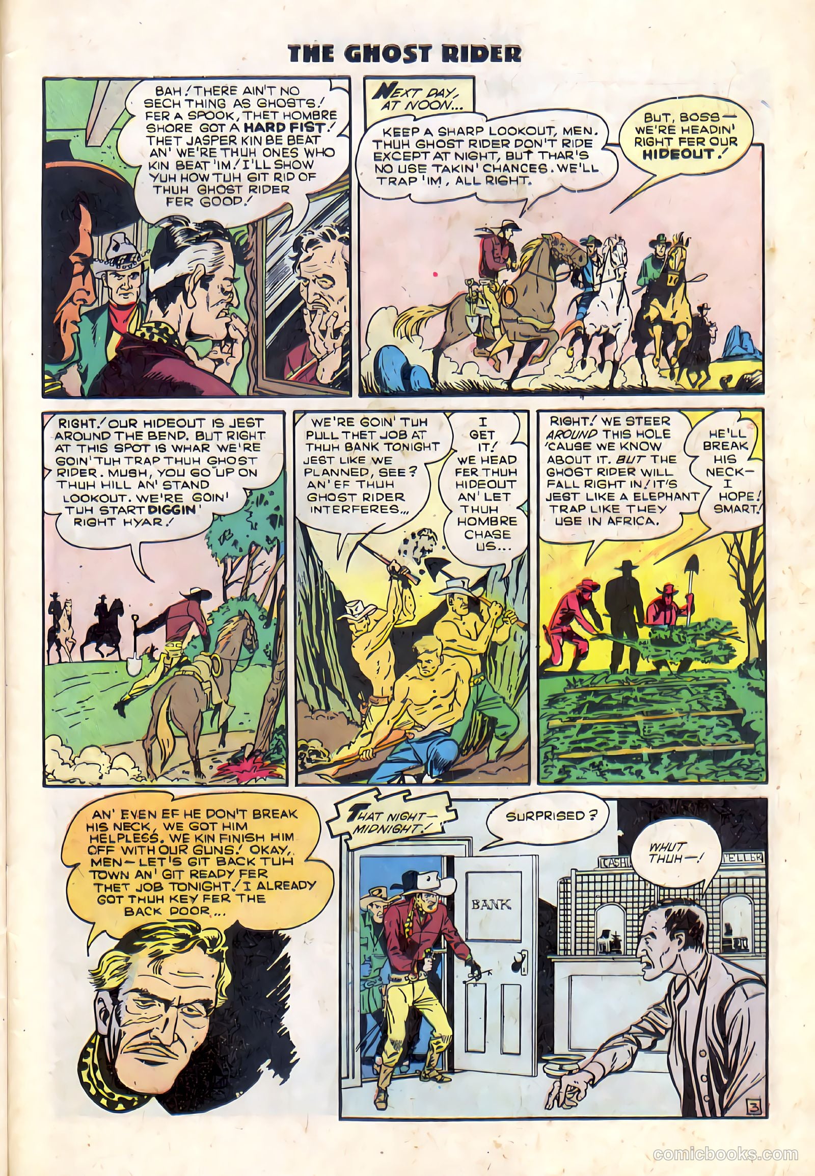 Ghost Rider #1 (1950) — page 29 of 36
