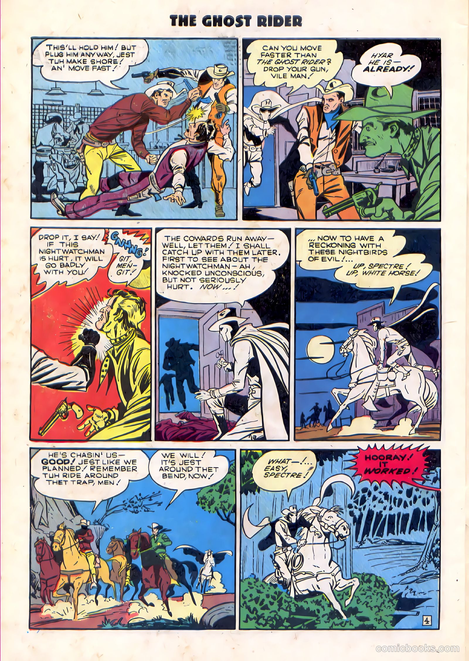 Ghost Rider #1 (1950) — page 30 of 36