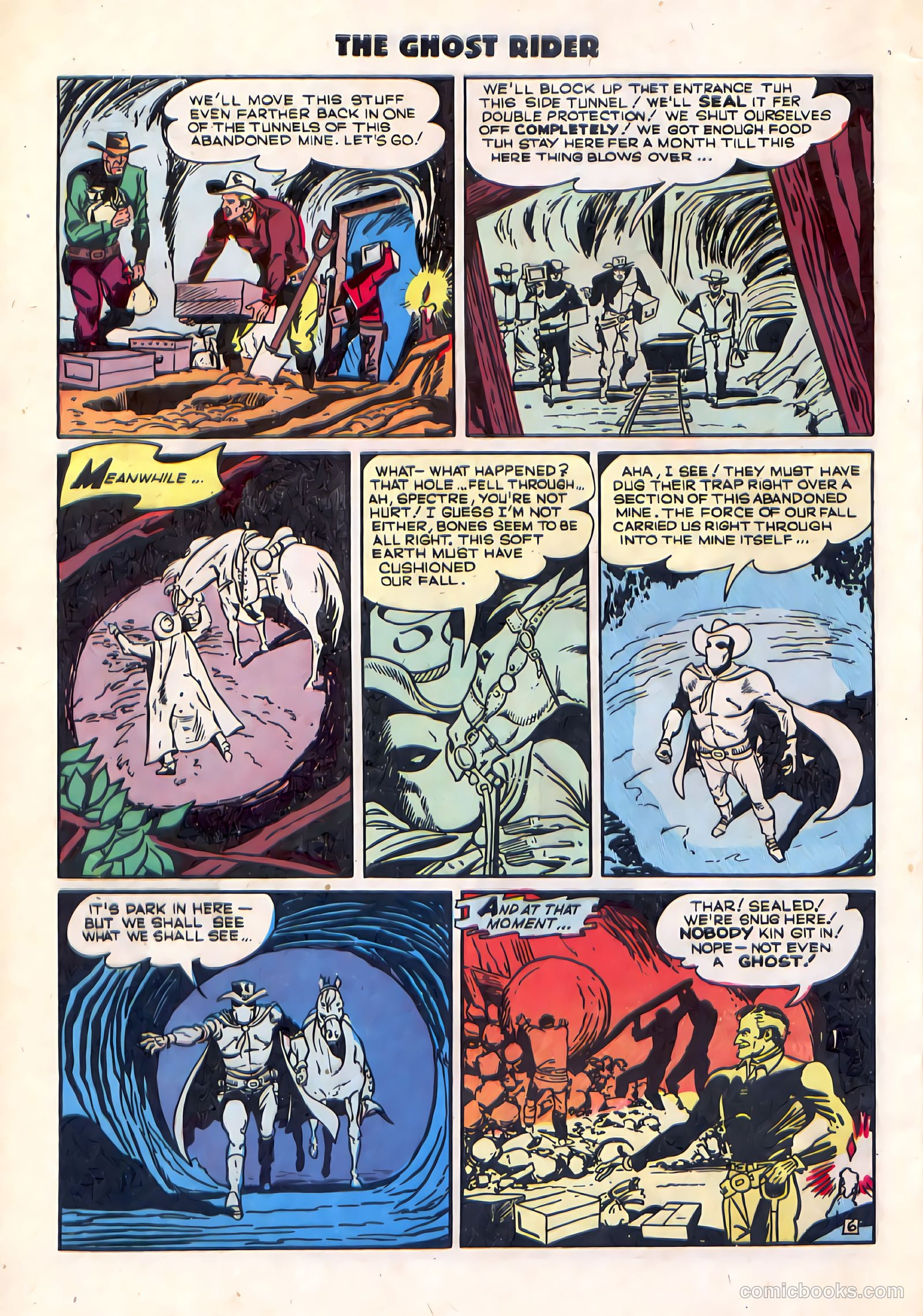 Ghost Rider #1 (1950) — page 32 of 36