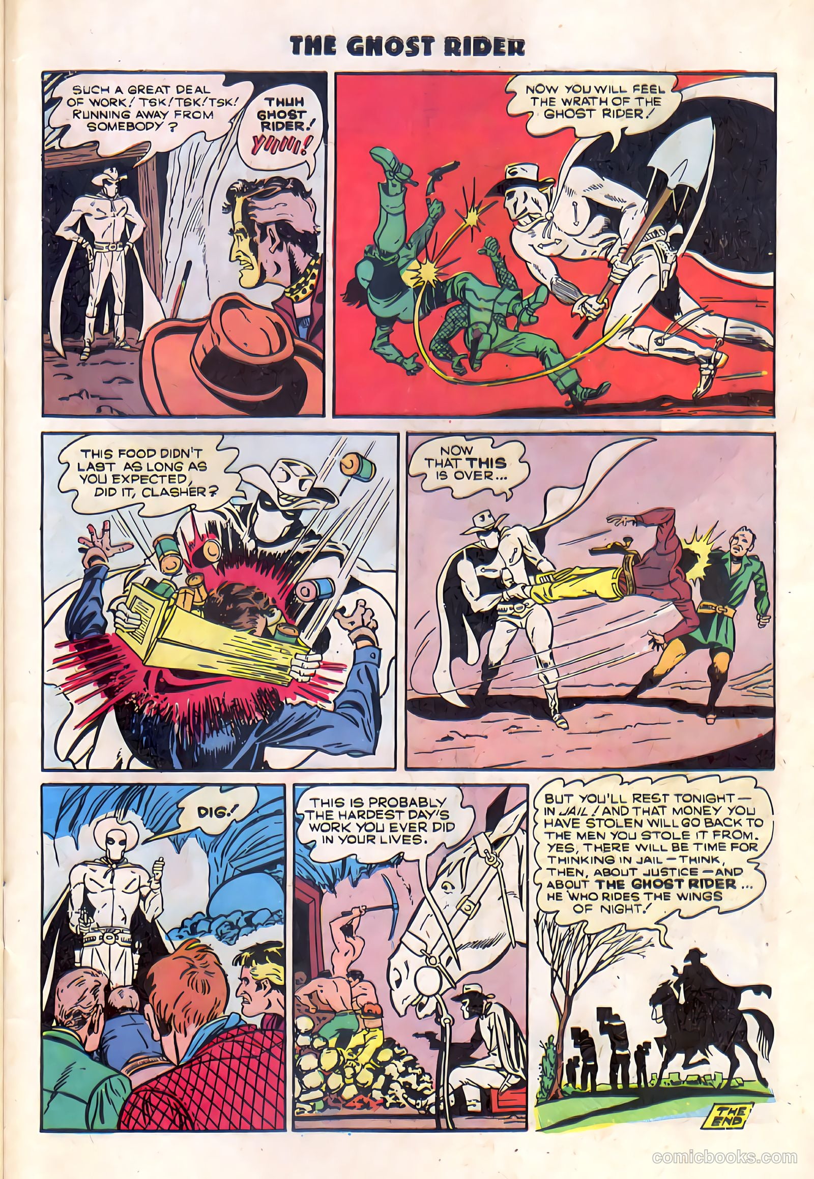 Ghost Rider #1 (1950) — page 33 of 36