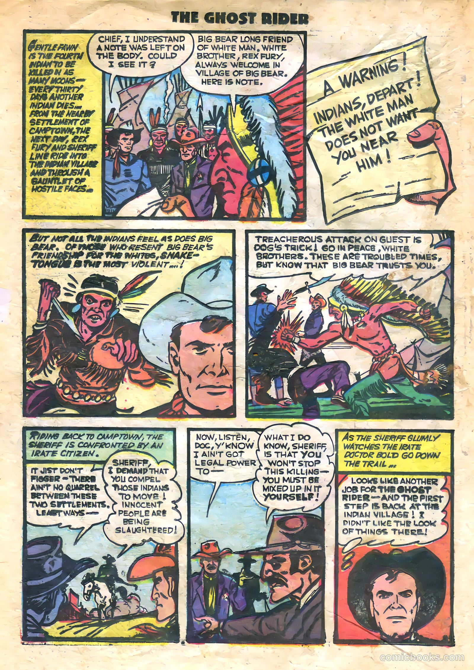 The Ghost Rider #5 (1951) — page 4 of 36