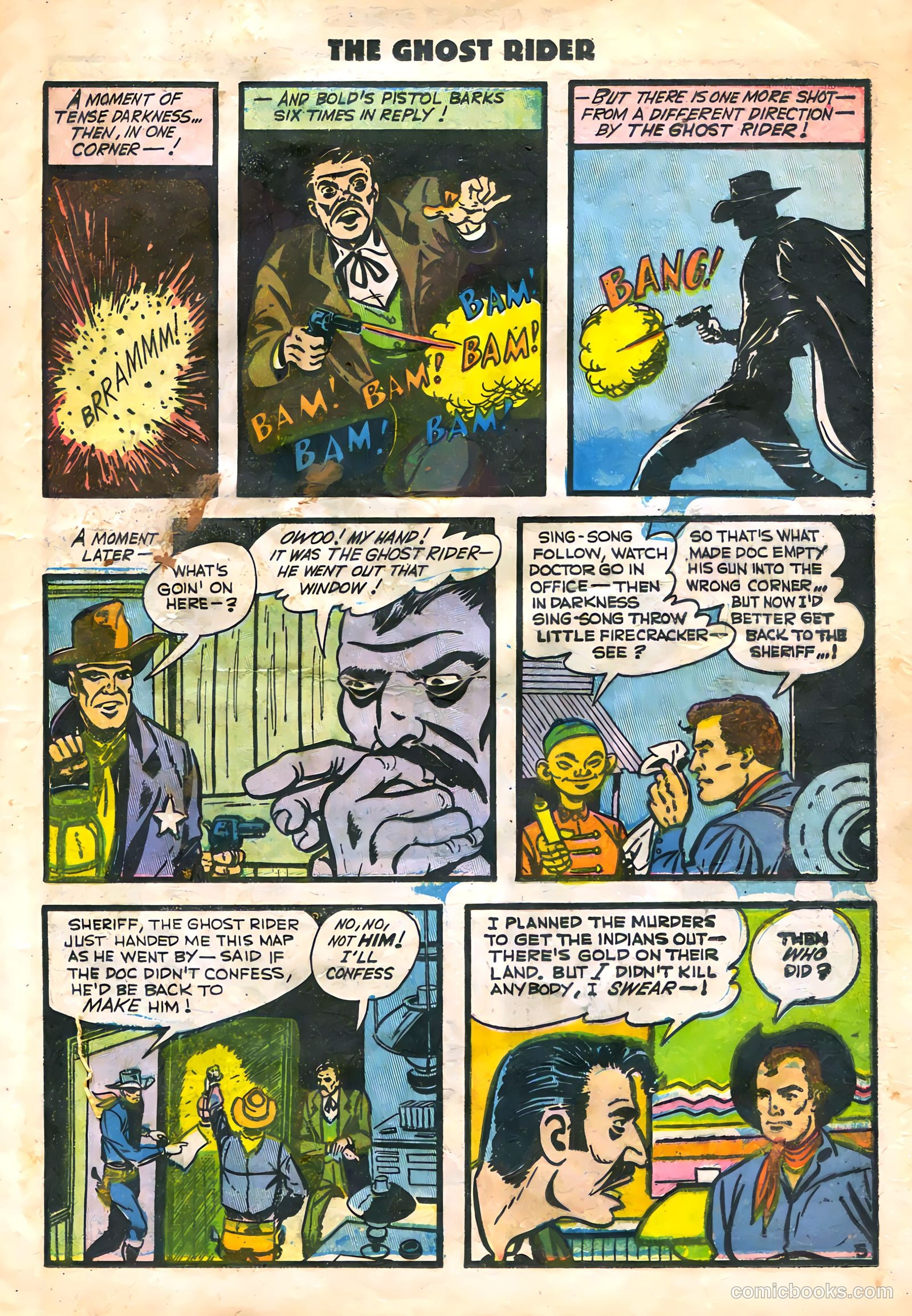 The Ghost Rider #5 (1951) — page 7 of 36
