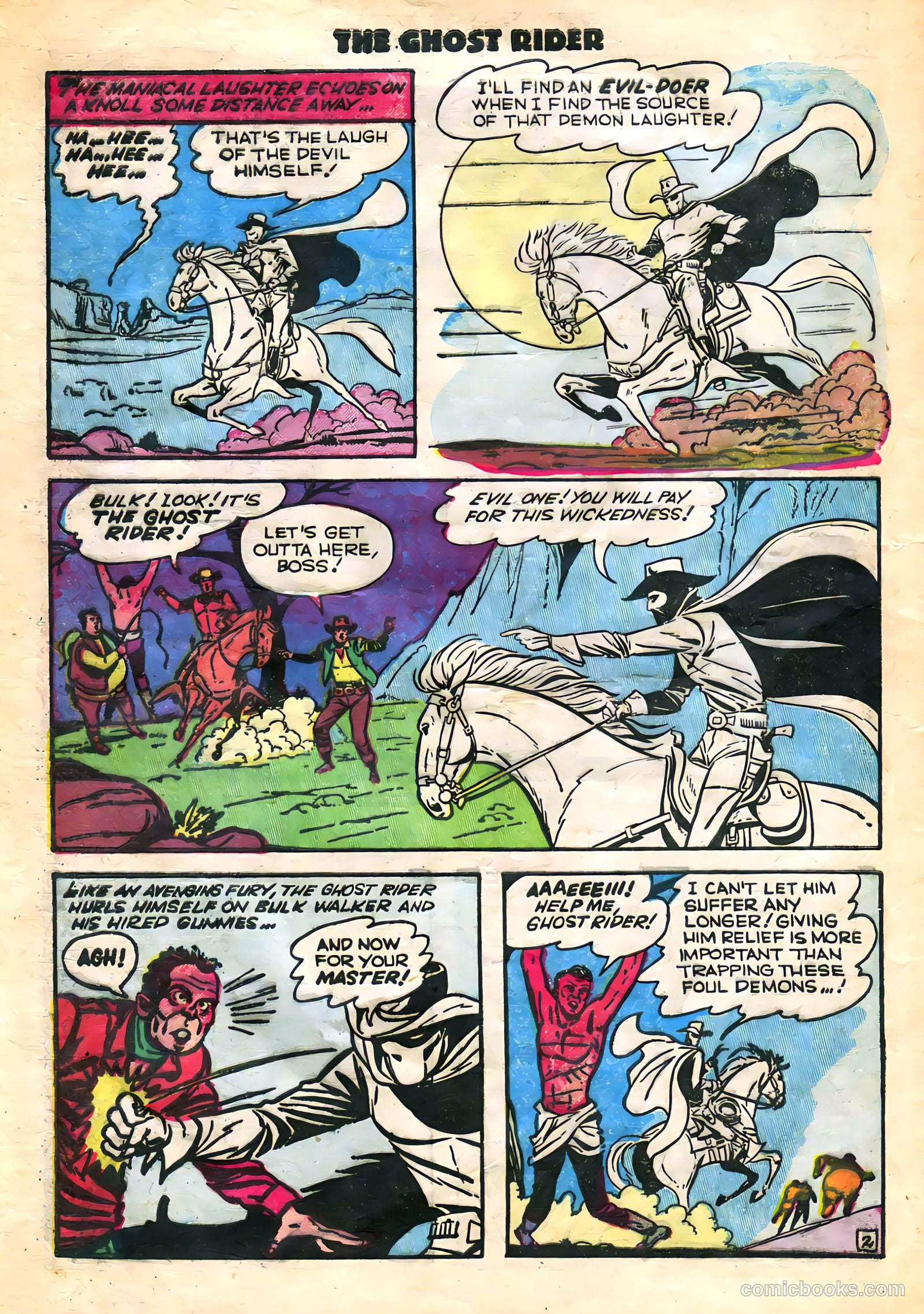 The Ghost Rider #5 (1951) — page 12 of 36