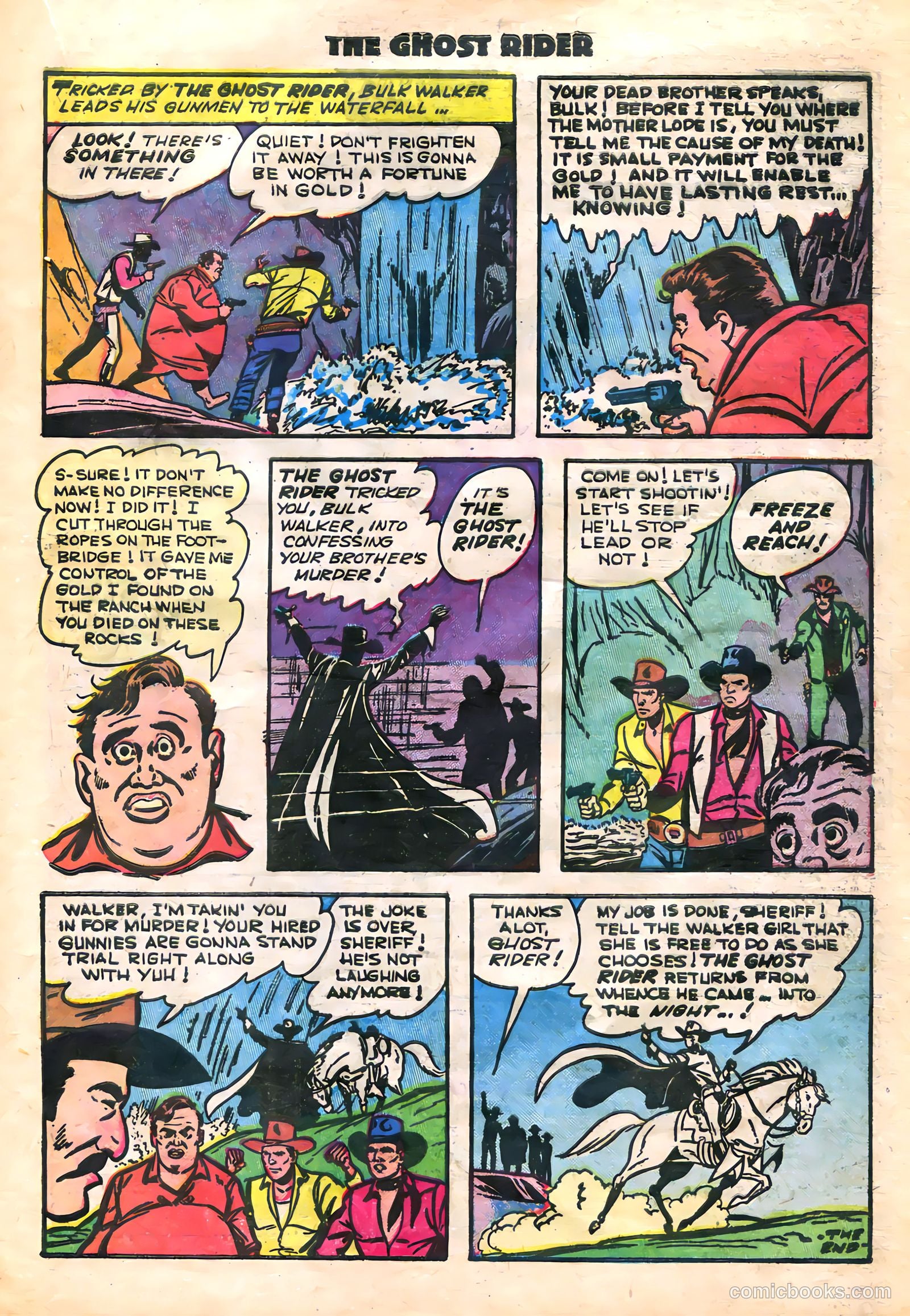 The Ghost Rider #5 (1951) — page 17 of 36