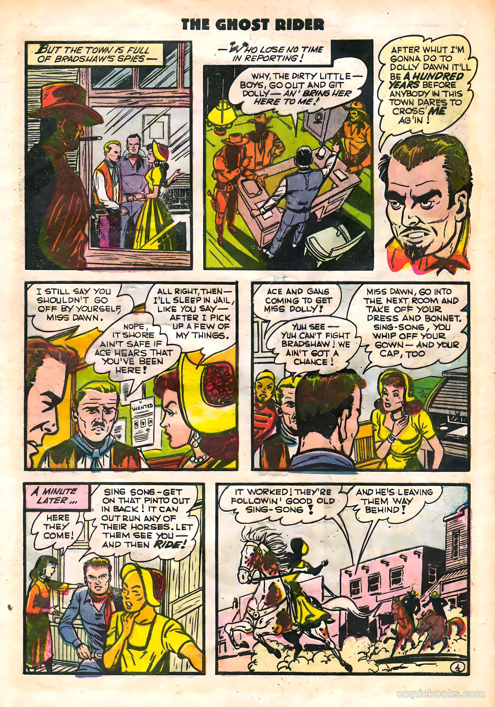 The Ghost Rider #5 (1951) — page 22 of 36
