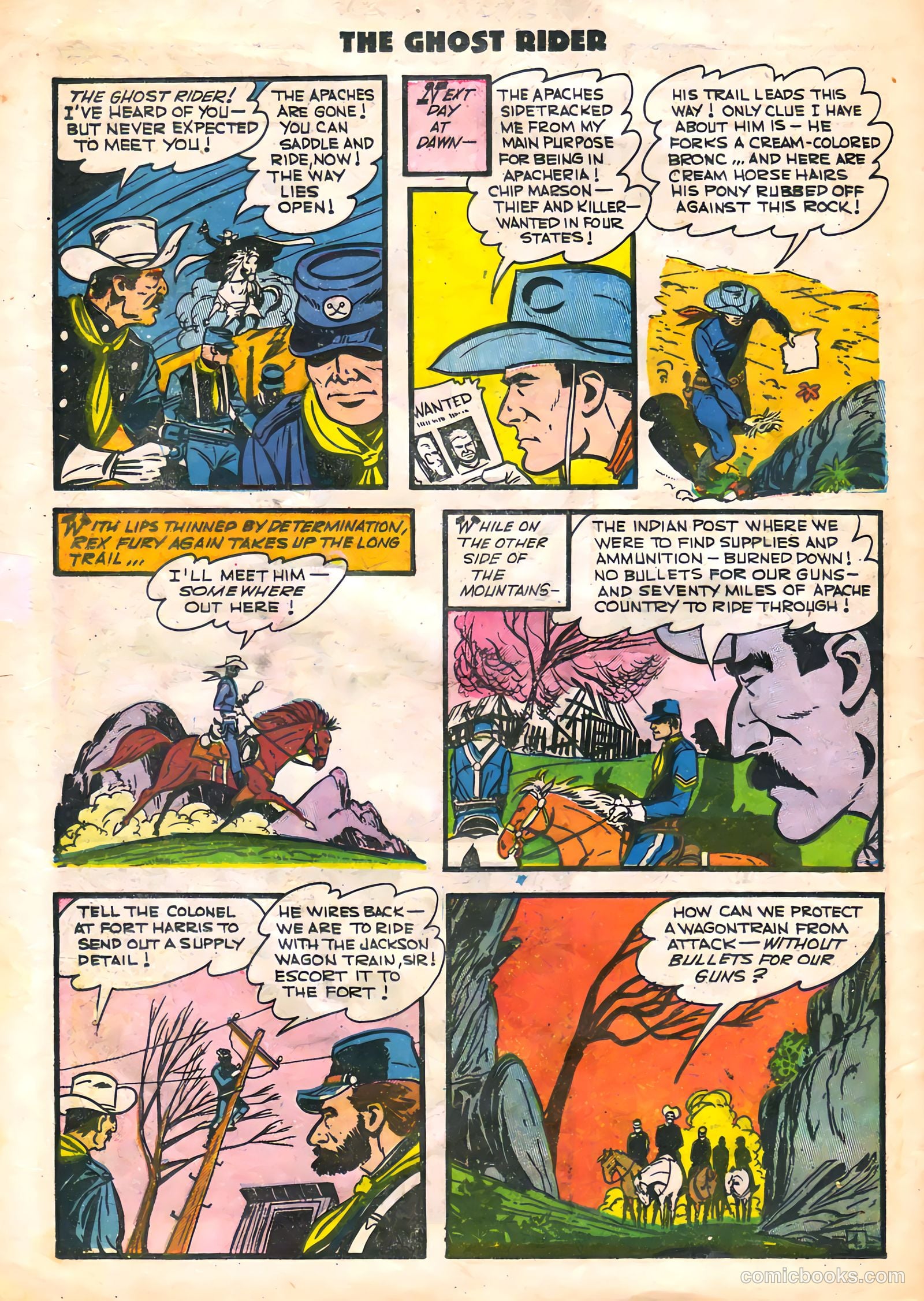 The Ghost Rider #5 (1951) — page 30 of 36