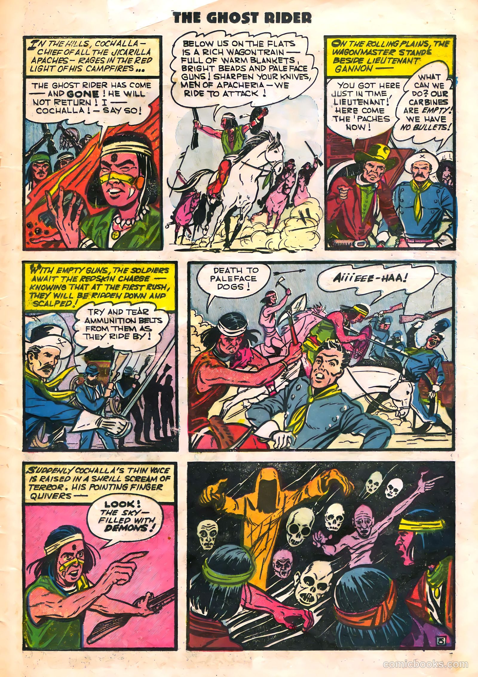 The Ghost Rider #5 (1951) — page 31 of 36