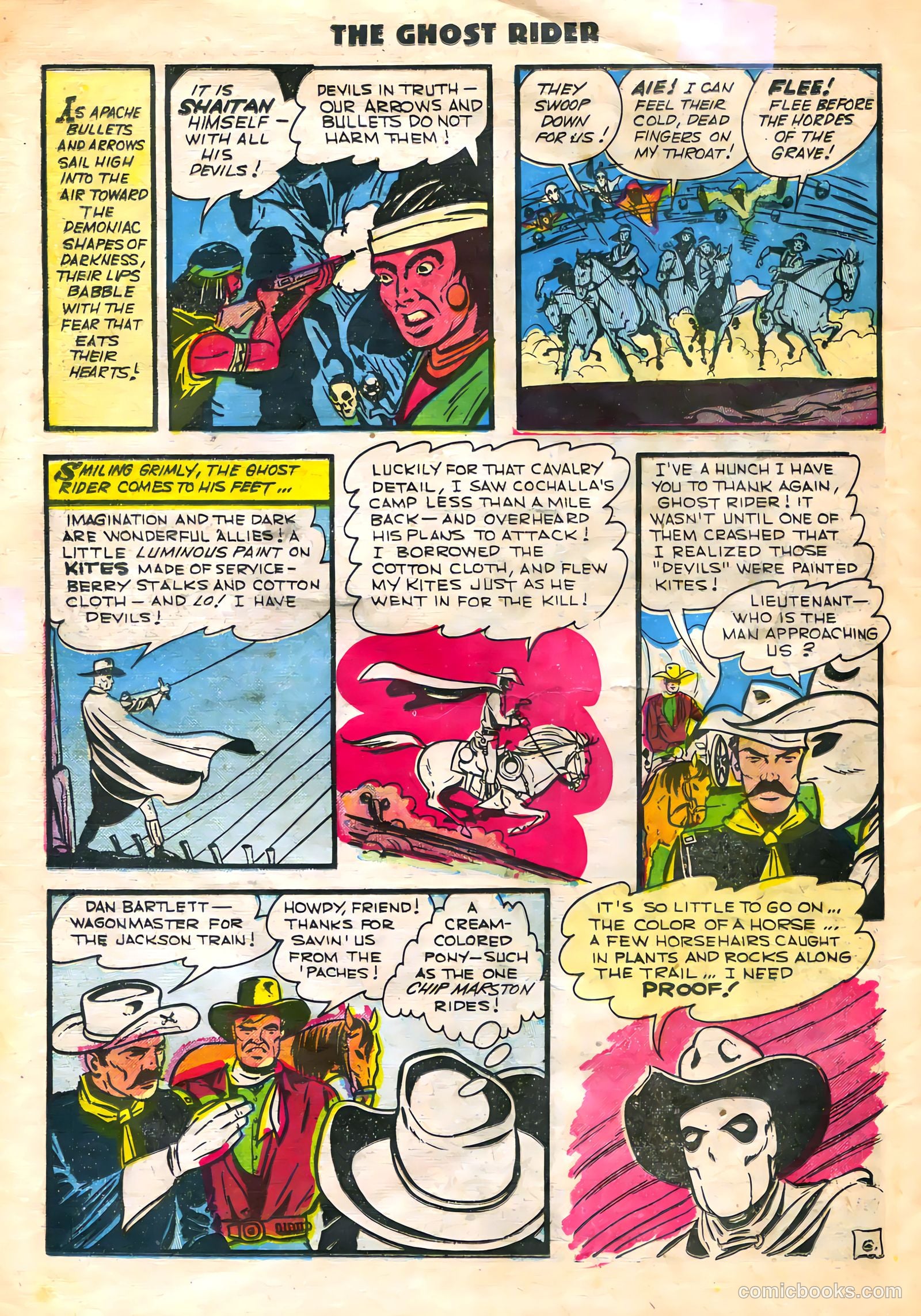 The Ghost Rider #5 (1951) — page 32 of 36