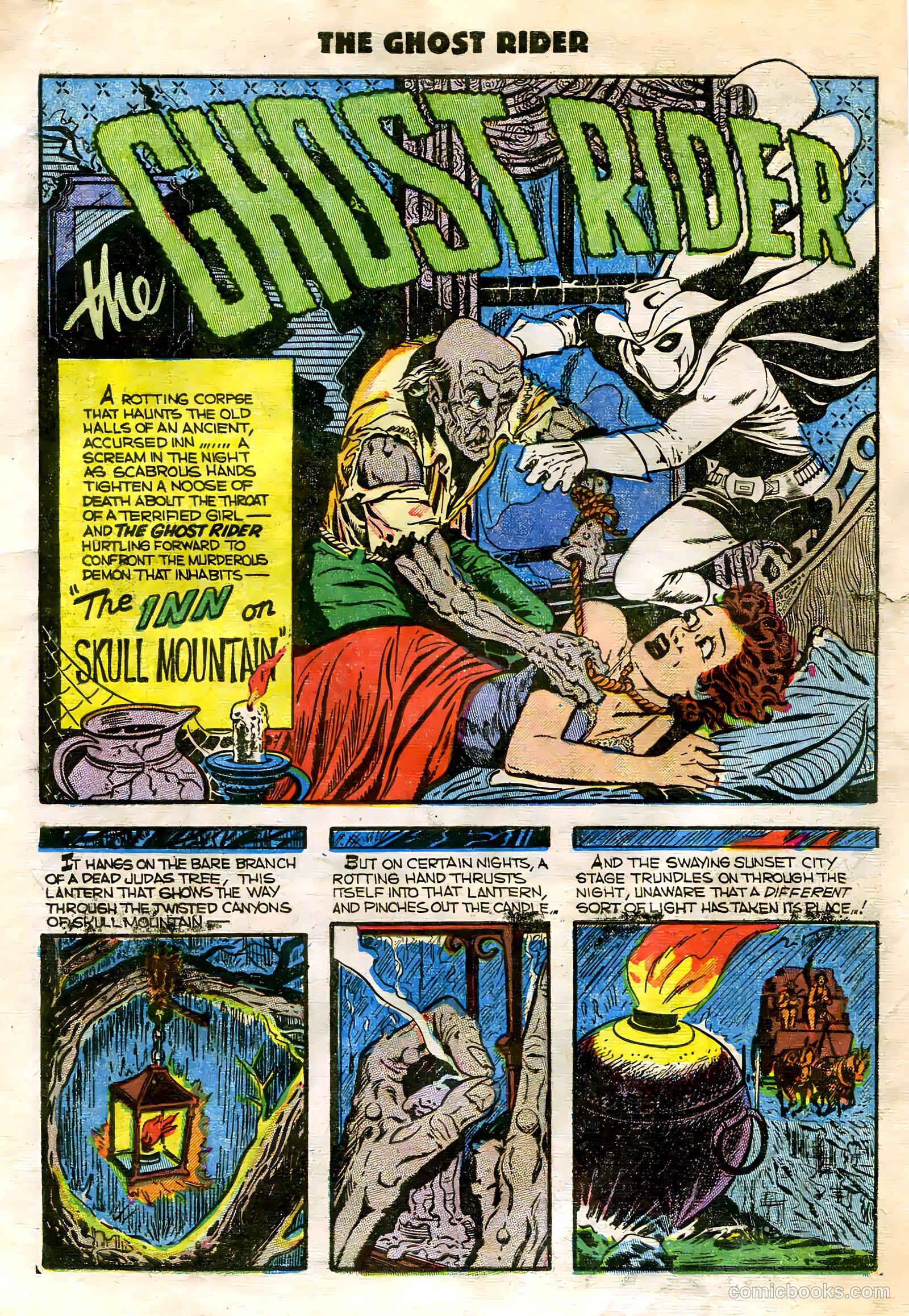 Ghost Rider #8 (1952) — page 3 of 36
