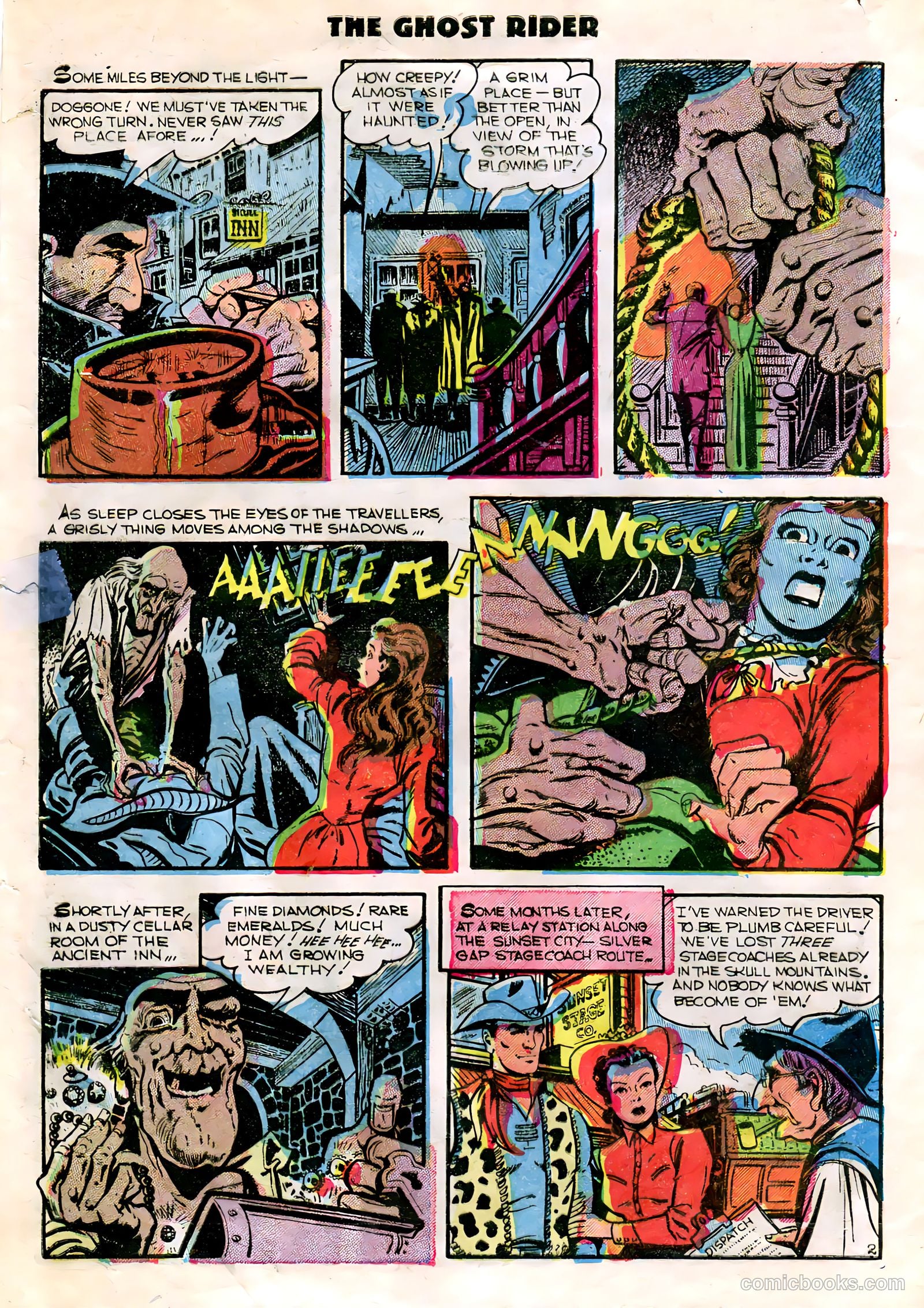 Ghost Rider #8 (1952) — page 4 of 36
