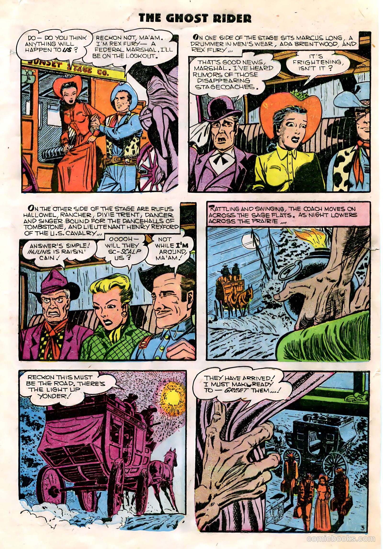 Ghost Rider #8 (1952) — page 5 of 36