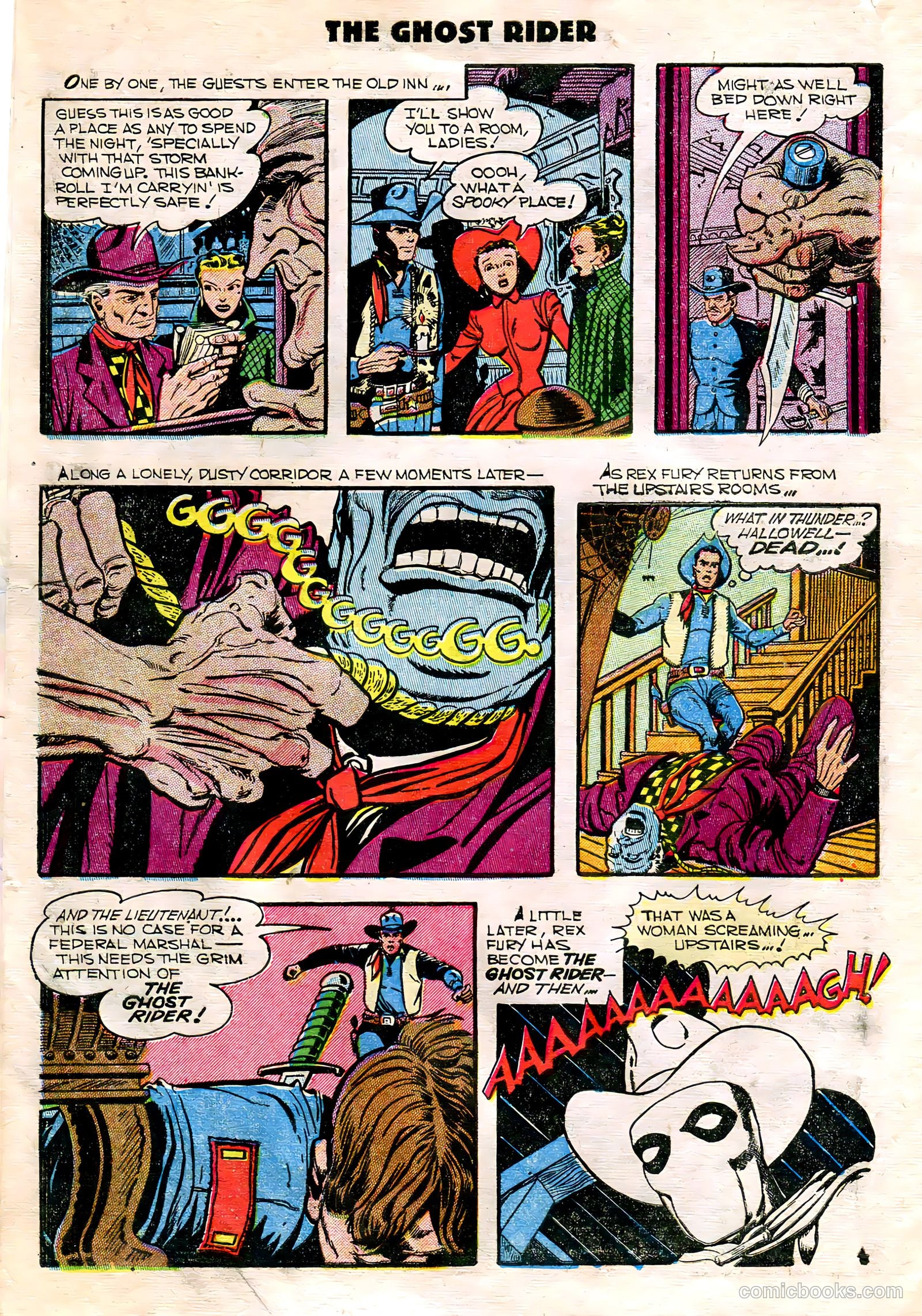 Ghost Rider #8 (1952) — page 6 of 36