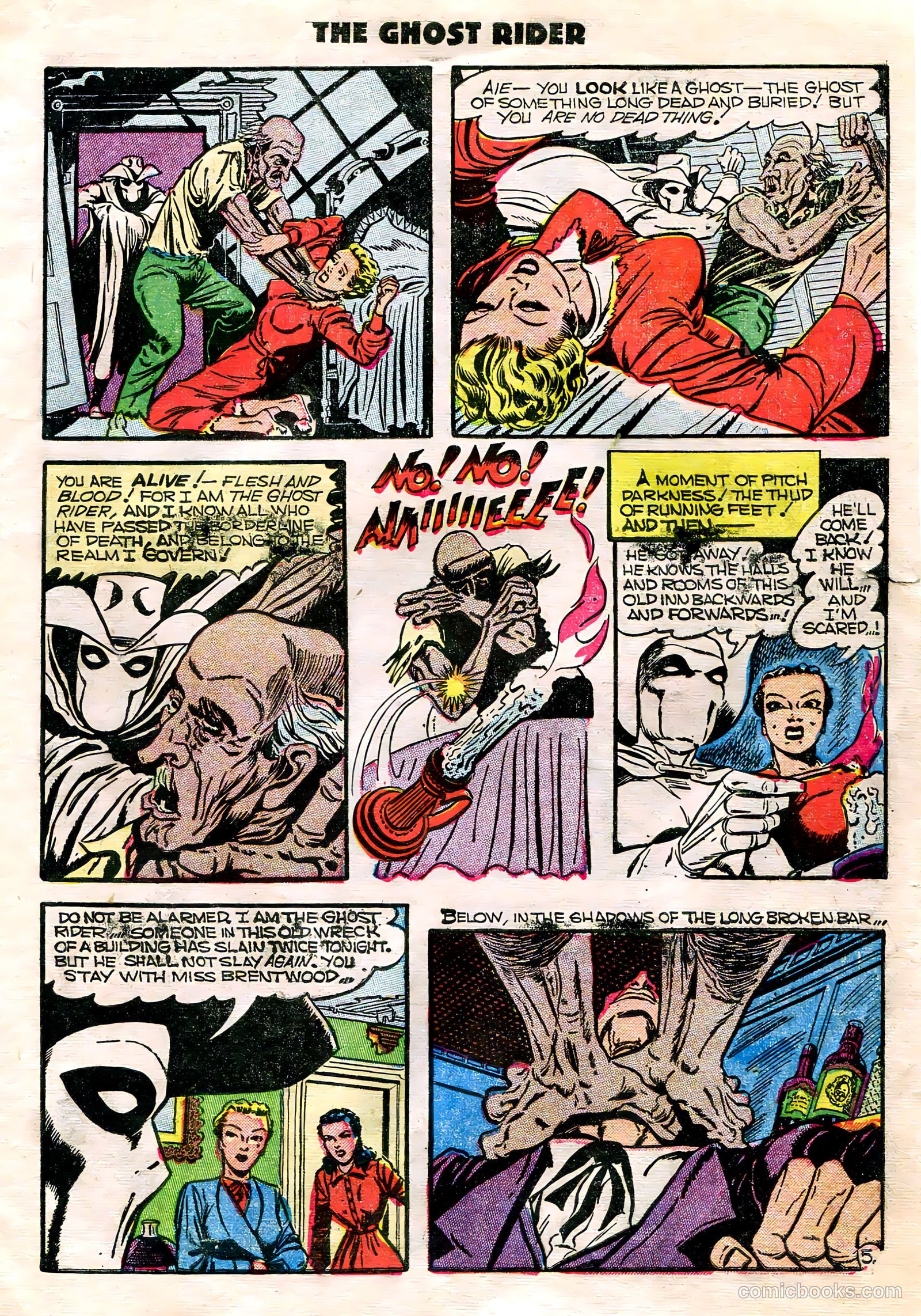 Ghost Rider #8 (1952) — page 7 of 36