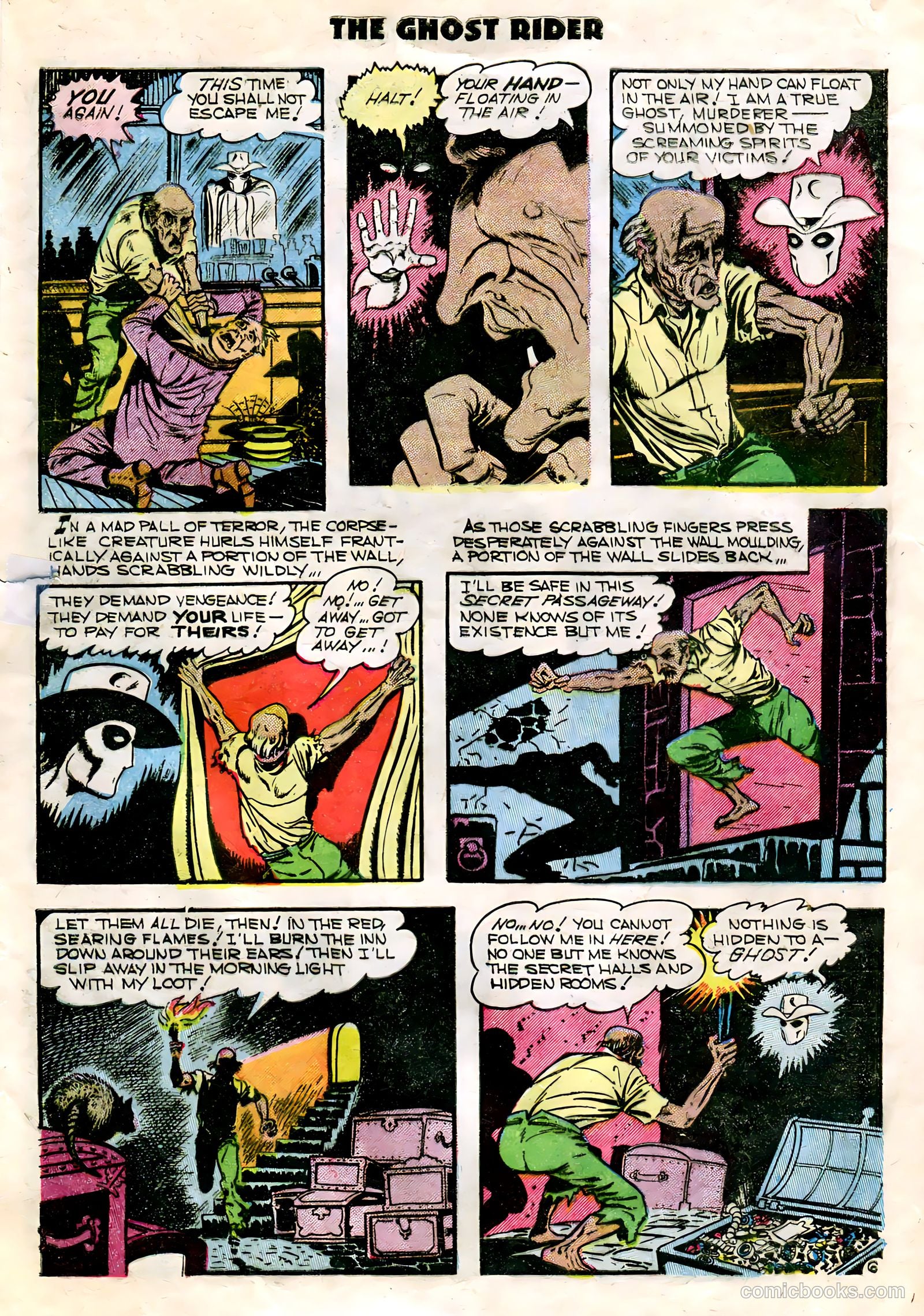 Ghost Rider #8 (1952) — page 8 of 36
