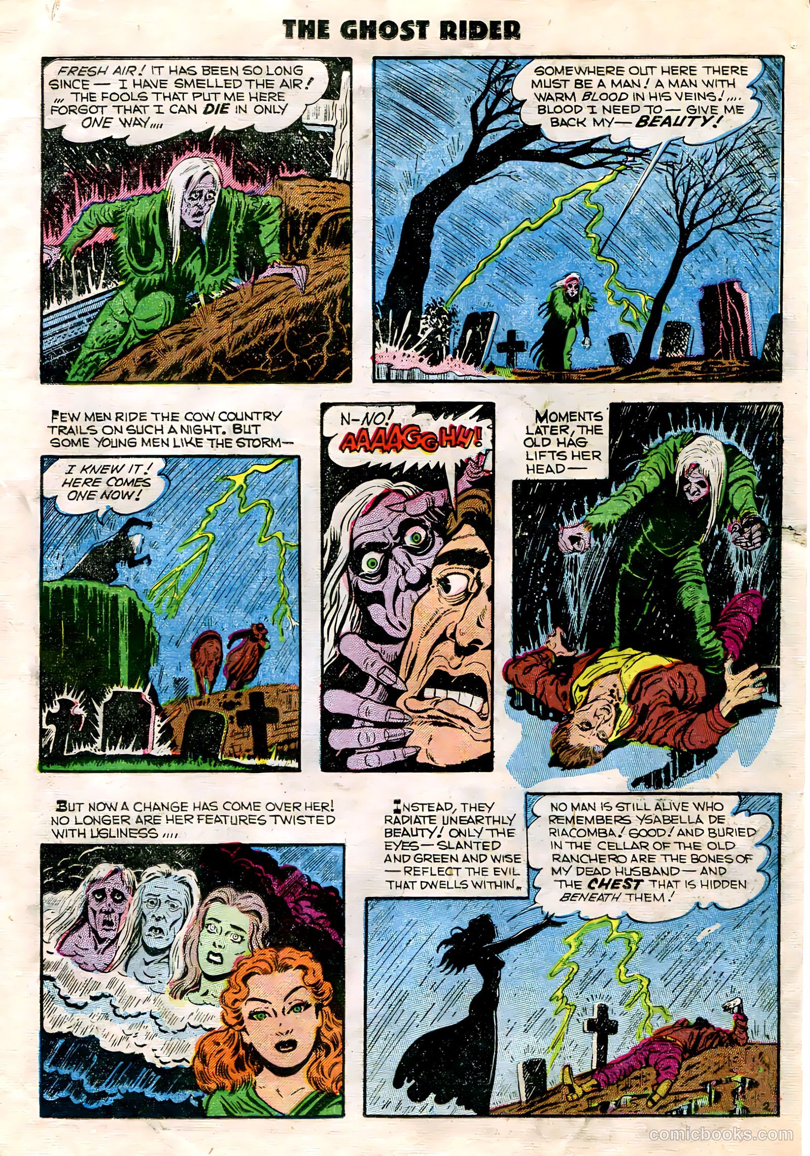 Ghost Rider #8 (1952) — page 11 of 36