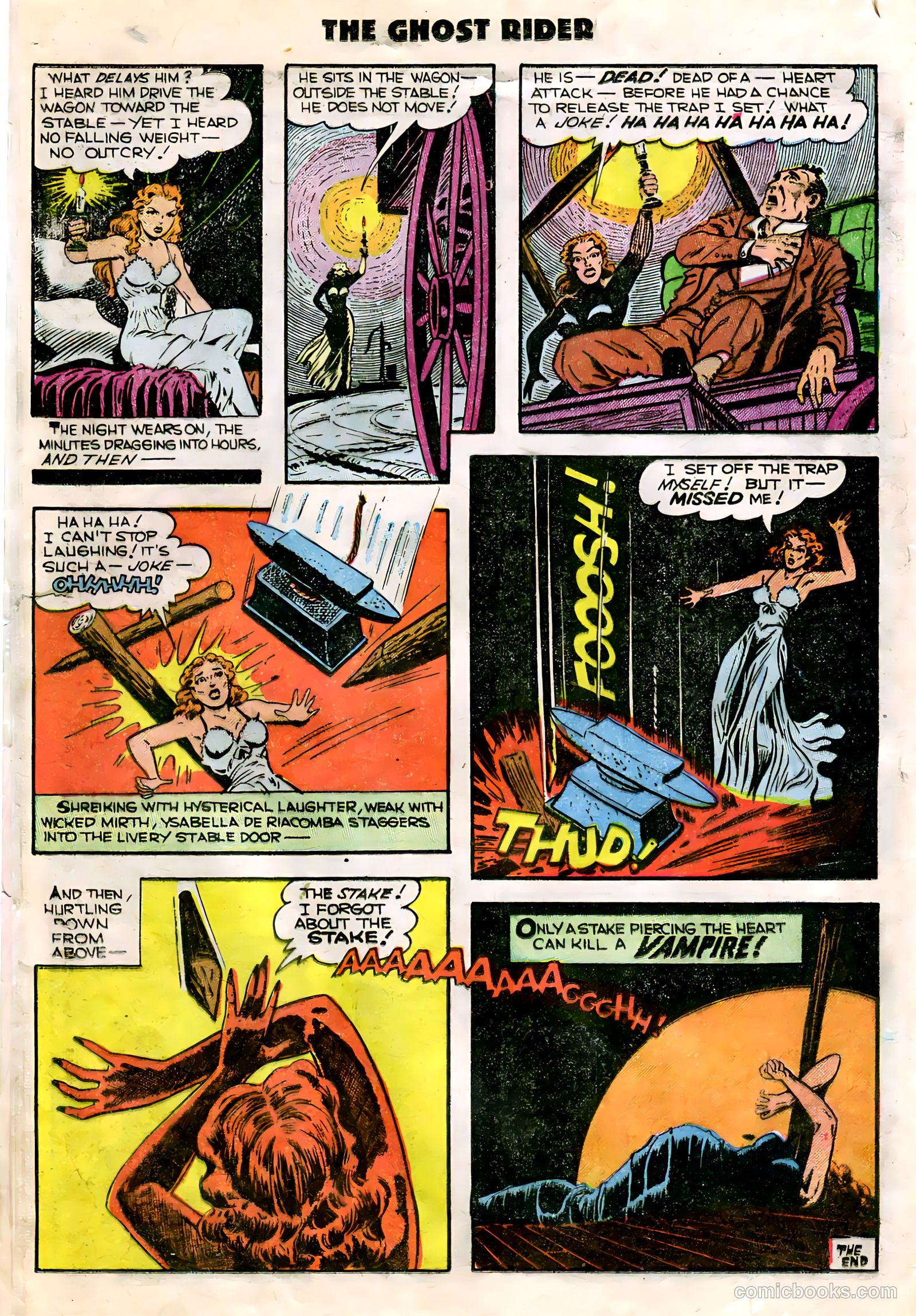 Ghost Rider #8 (1952) — page 16 of 36