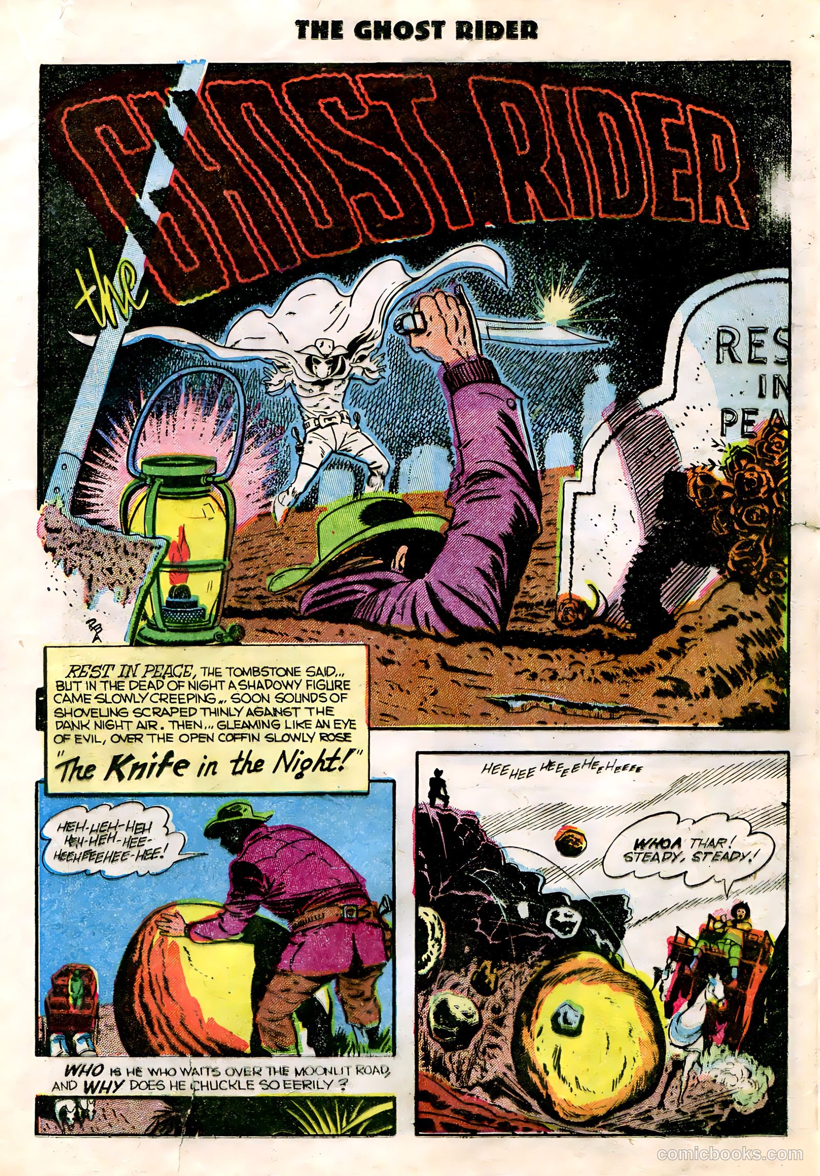Ghost Rider #8 (1952) — page 17 of 36
