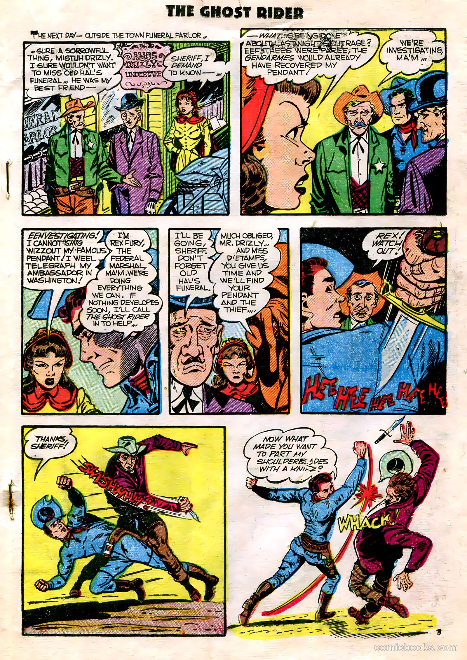 Ghost Rider #8 (1952) — page 19 of 36