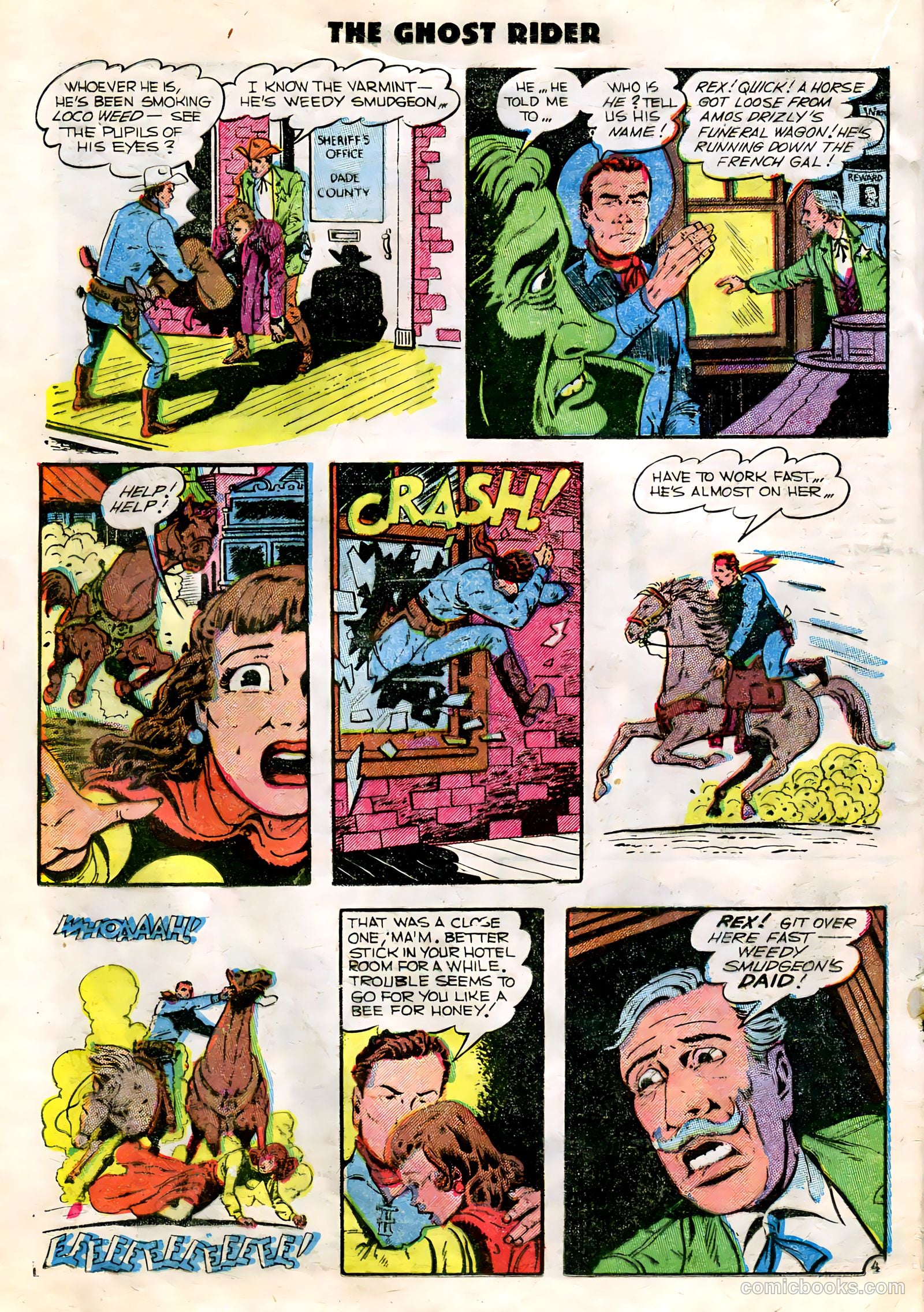 Ghost Rider #8 (1952) — page 20 of 36