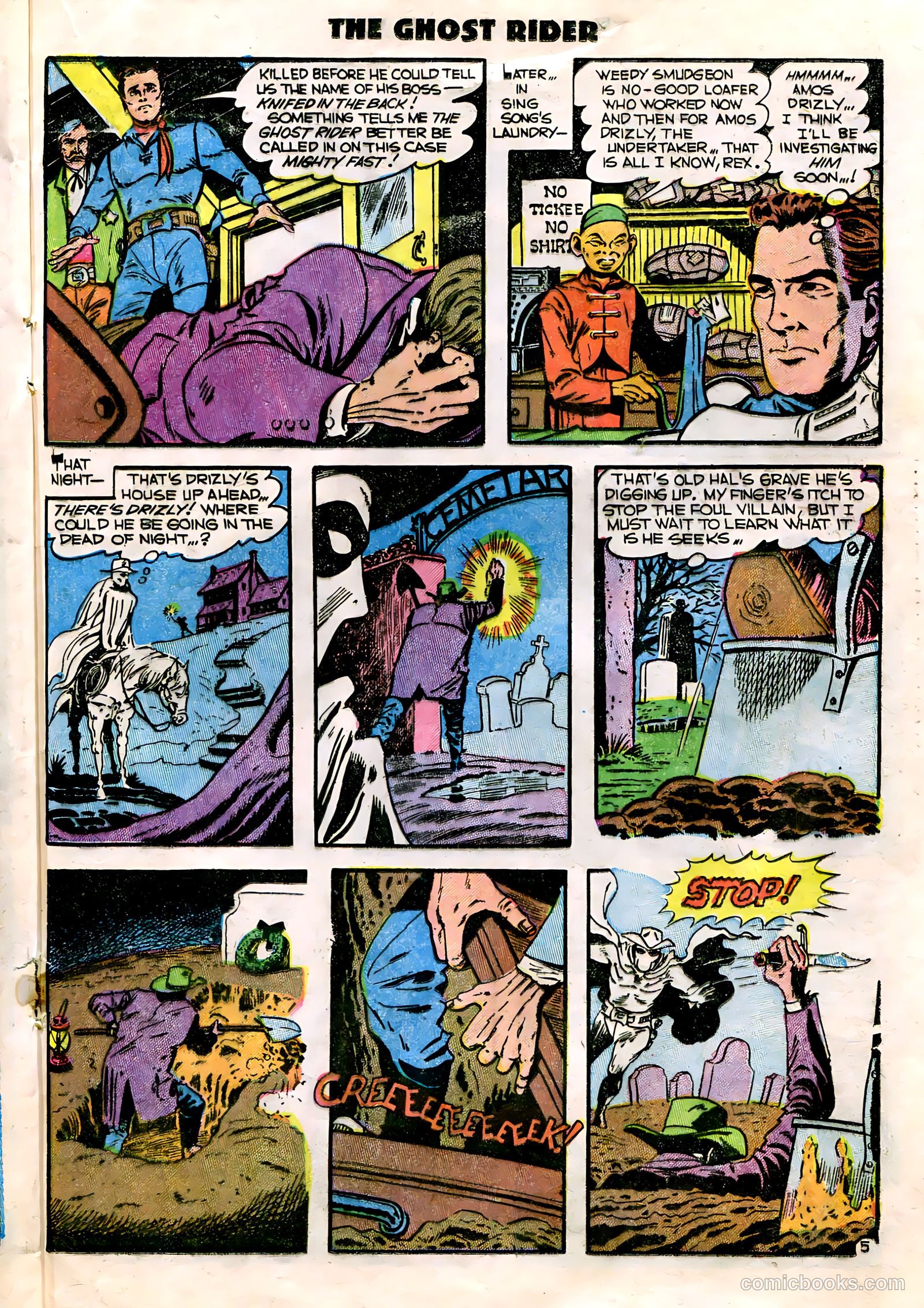 Ghost Rider #8 (1952) — page 21 of 36