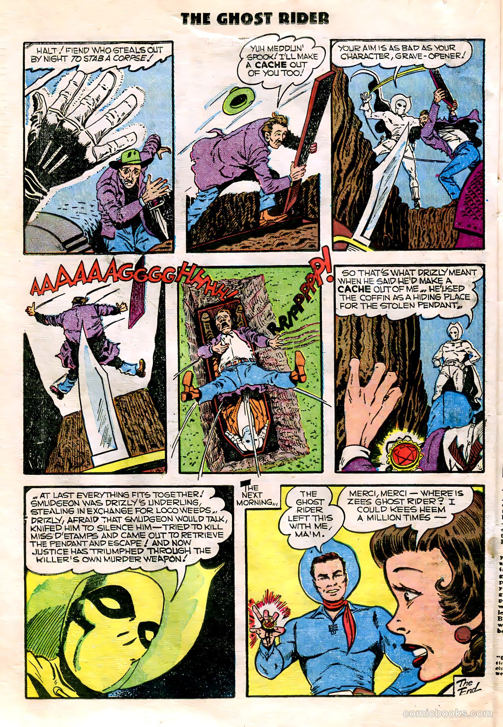 Ghost Rider #8 (1952) — page 22 of 36