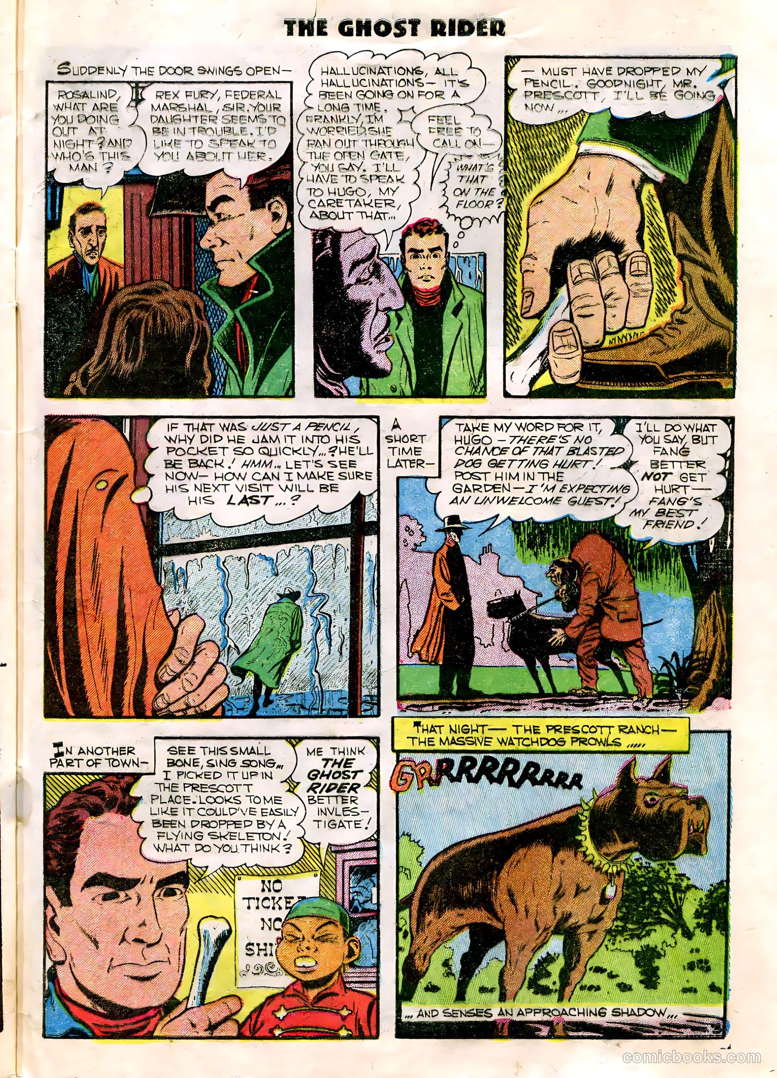 Ghost Rider #8 (1952) — page 29 of 36