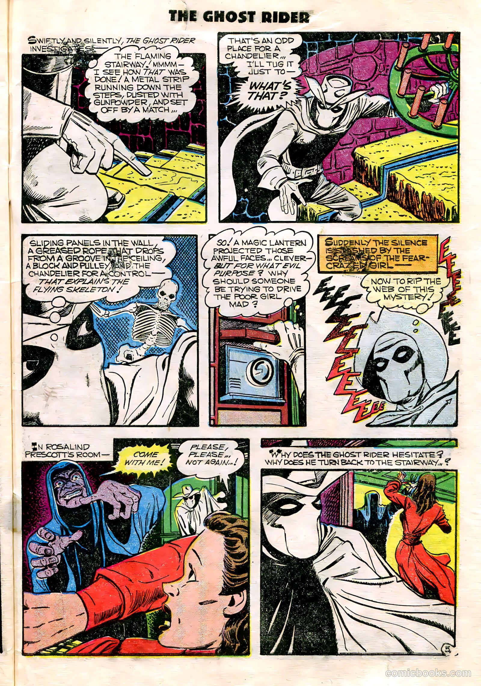 Ghost Rider #8 (1952) — page 31 of 36