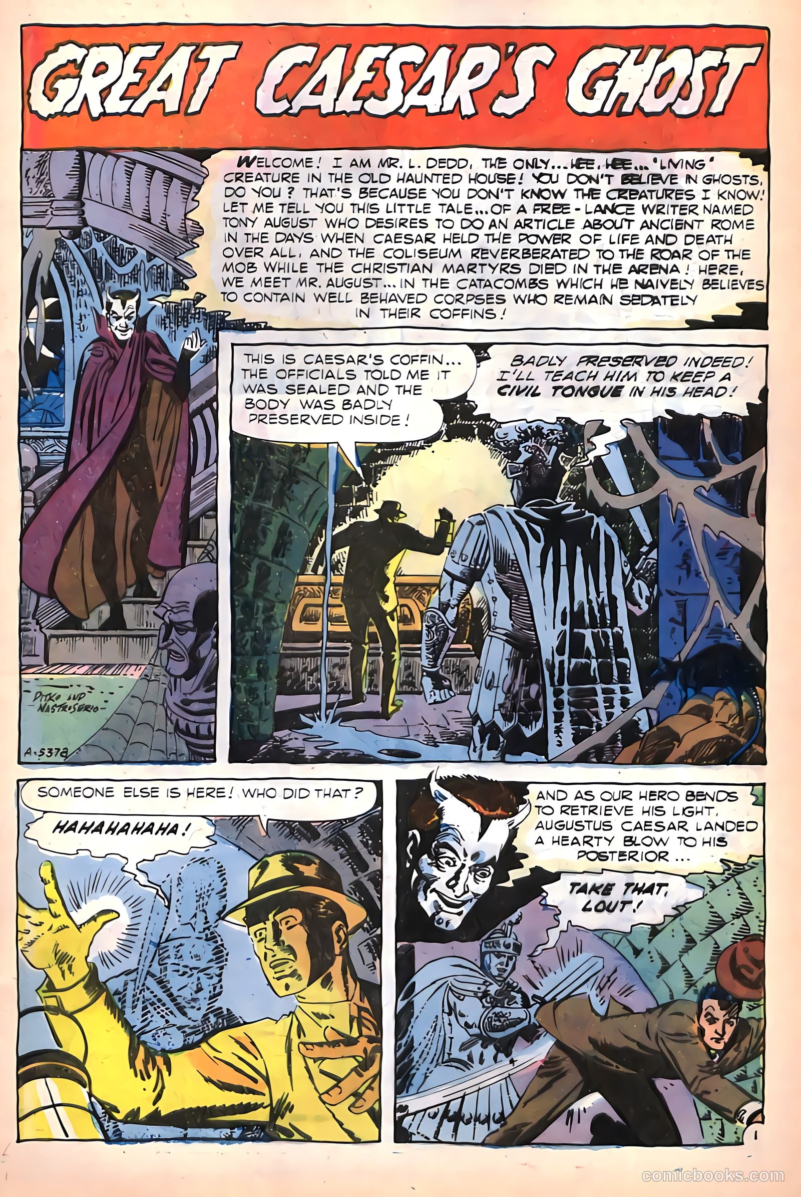 Ghostly Tales #55 (1966) — page 5 of 36