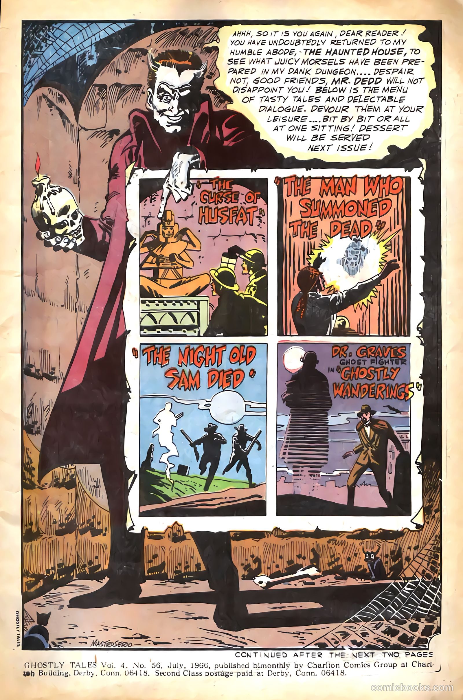 Ghostly Tales #56 (1966) — page 3 of 36