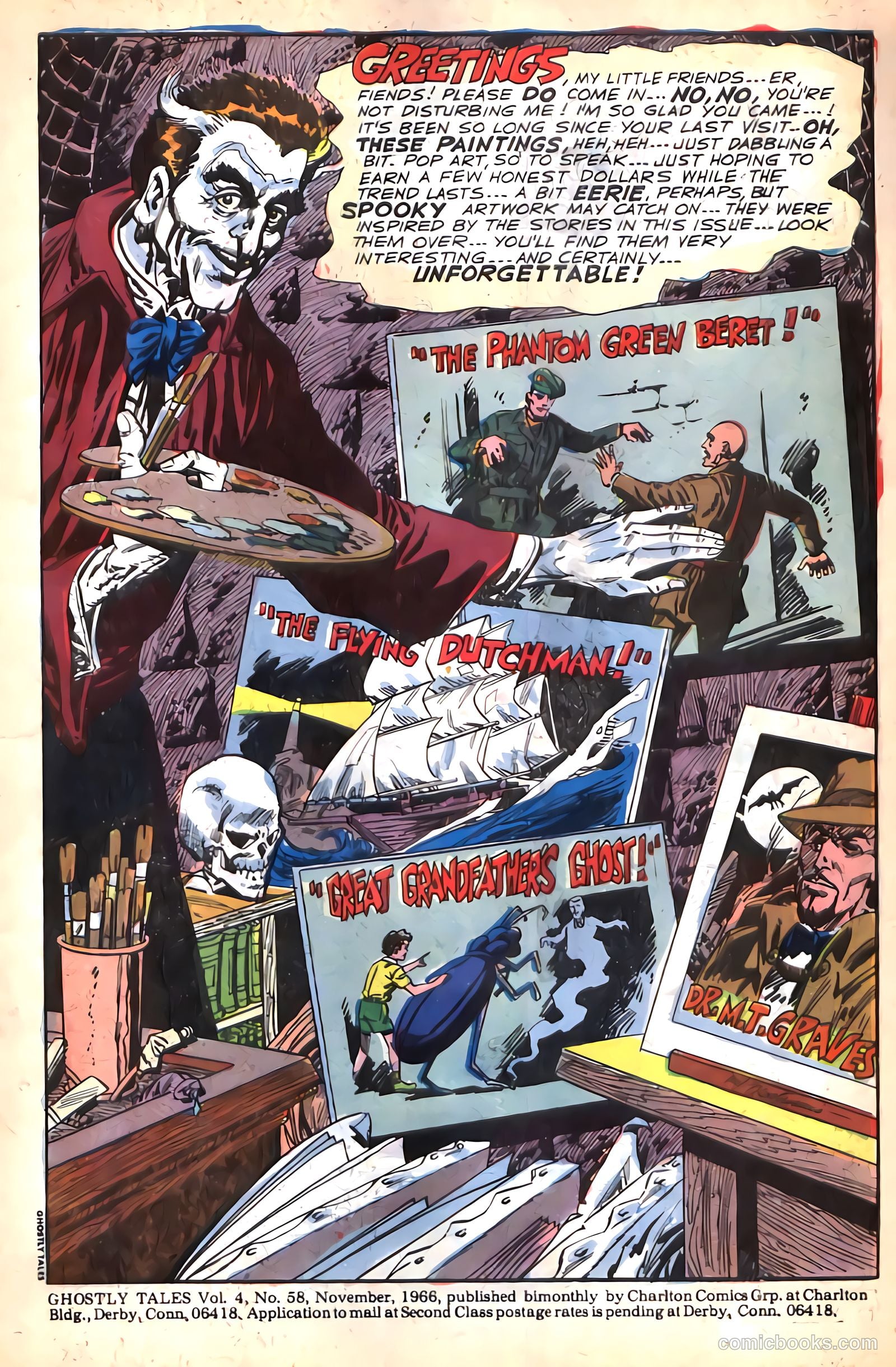Ghostly Tales #58 (1966) — page 3 of 36