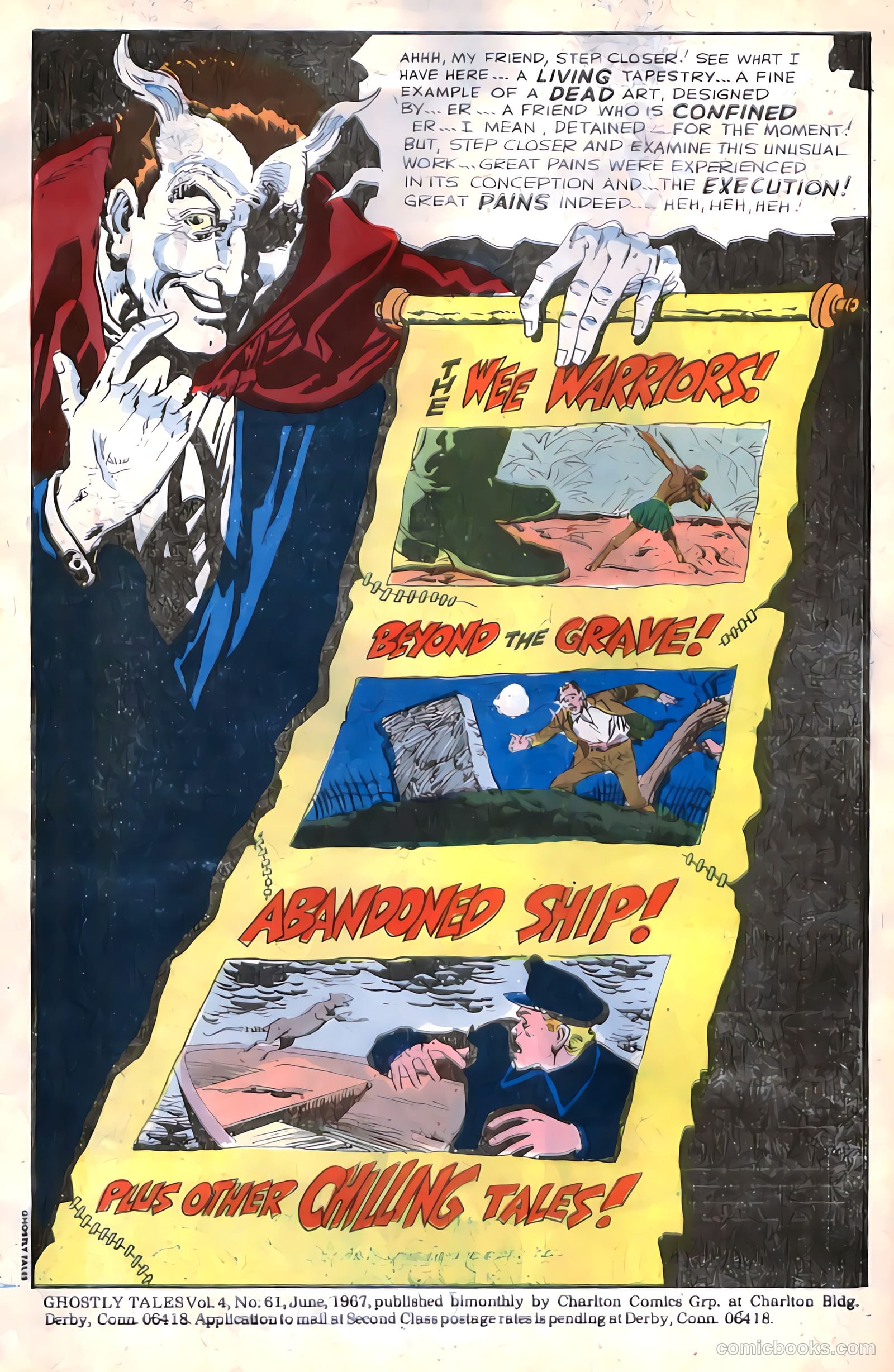 Ghostly Tales #61 (1967) — page 3 of 36
