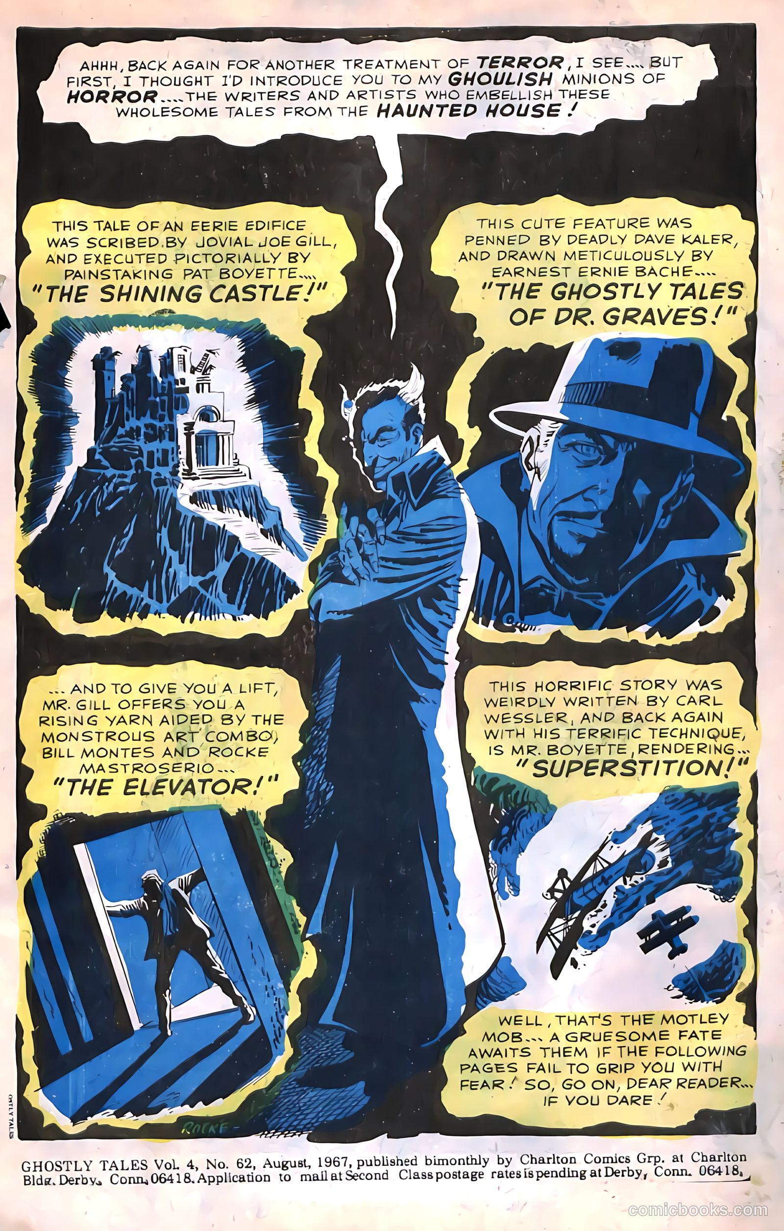 Ghostly Tales #62 (1967) — page 3 of 36