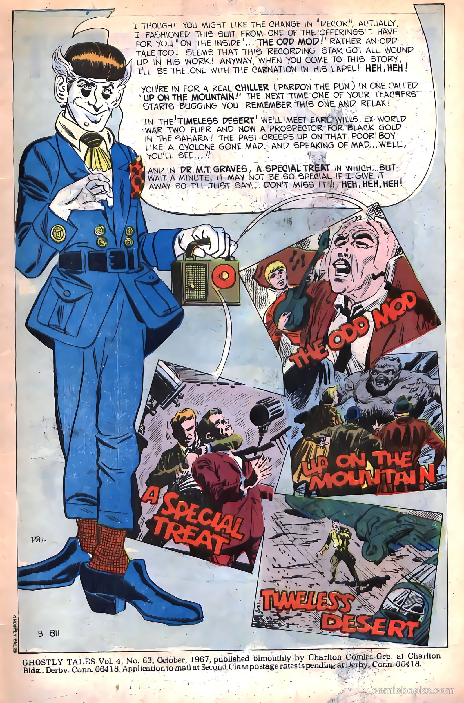 Ghostly Tales #63 (1967) — page 3 of 36